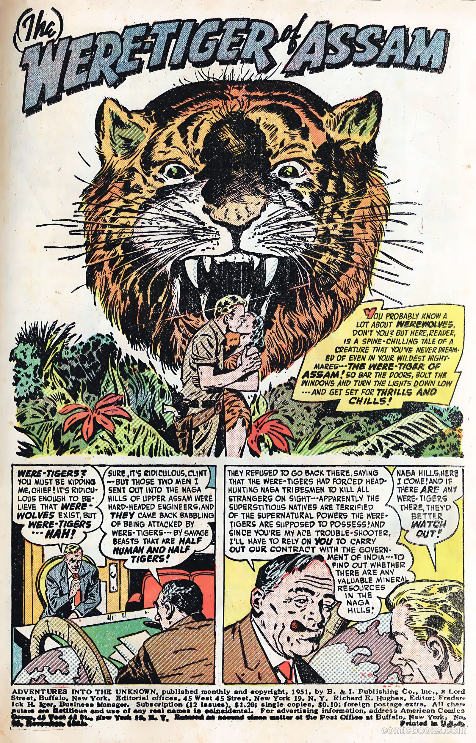 Adventures into the Unknown #25 (1951) — page 3 of 52