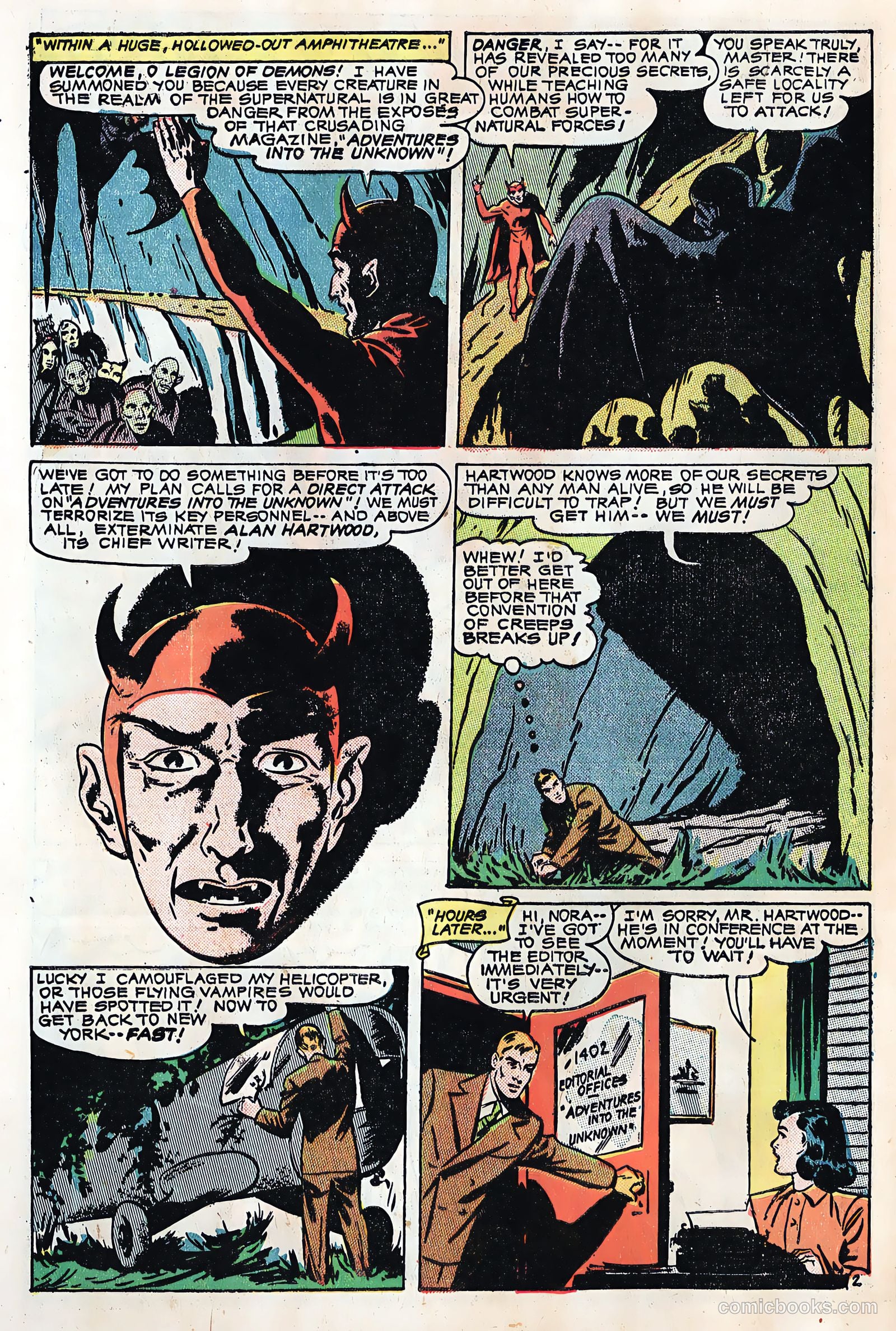 Adventures into the Unknown #25 (1951) — page 38 of 52