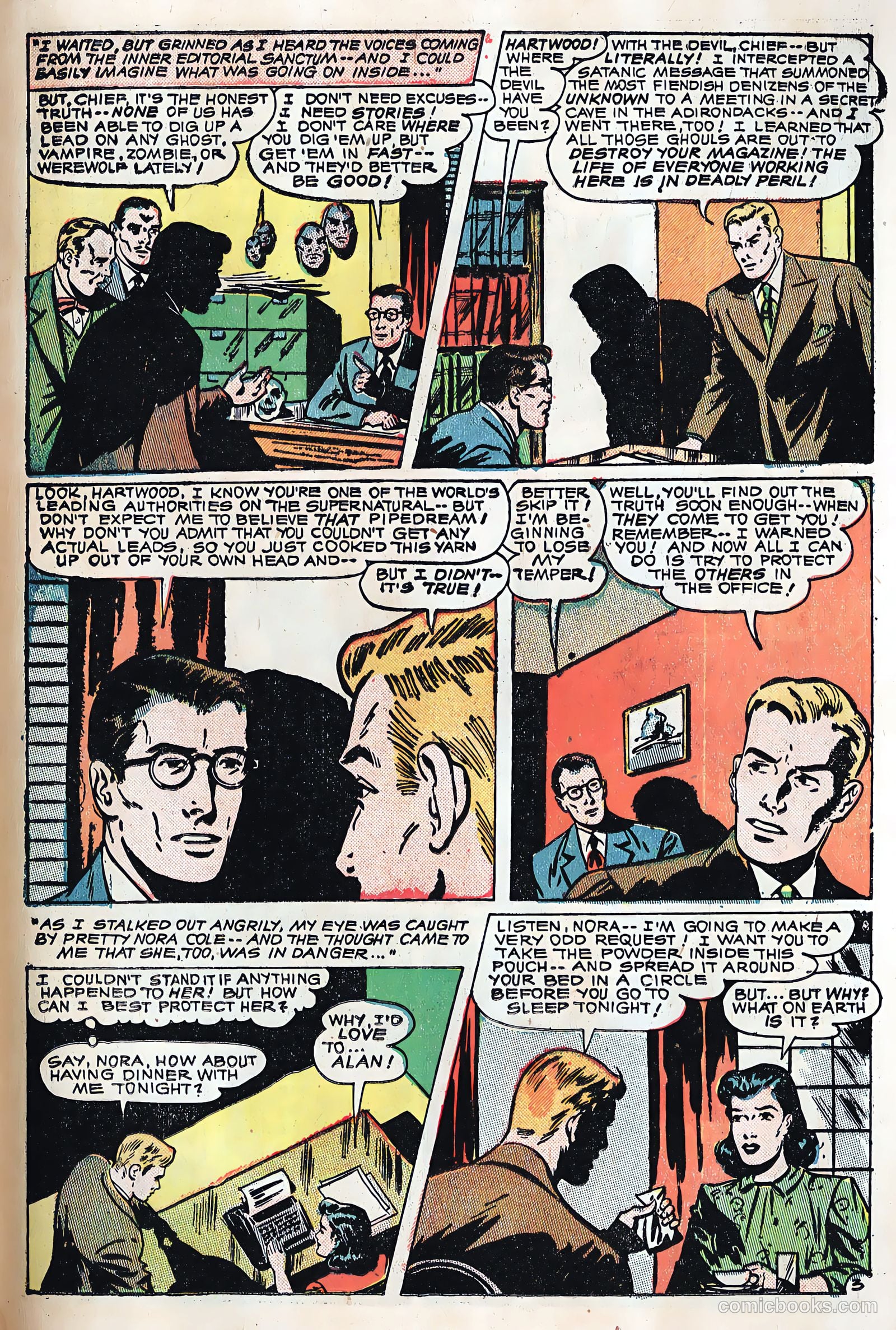 Adventures into the Unknown #25 (1951) — page 39 of 52