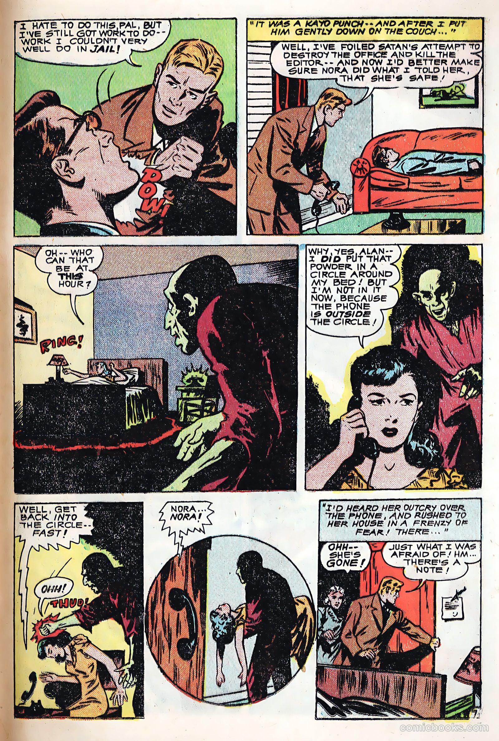 Adventures into the Unknown #25 (1951) — page 43 of 52
