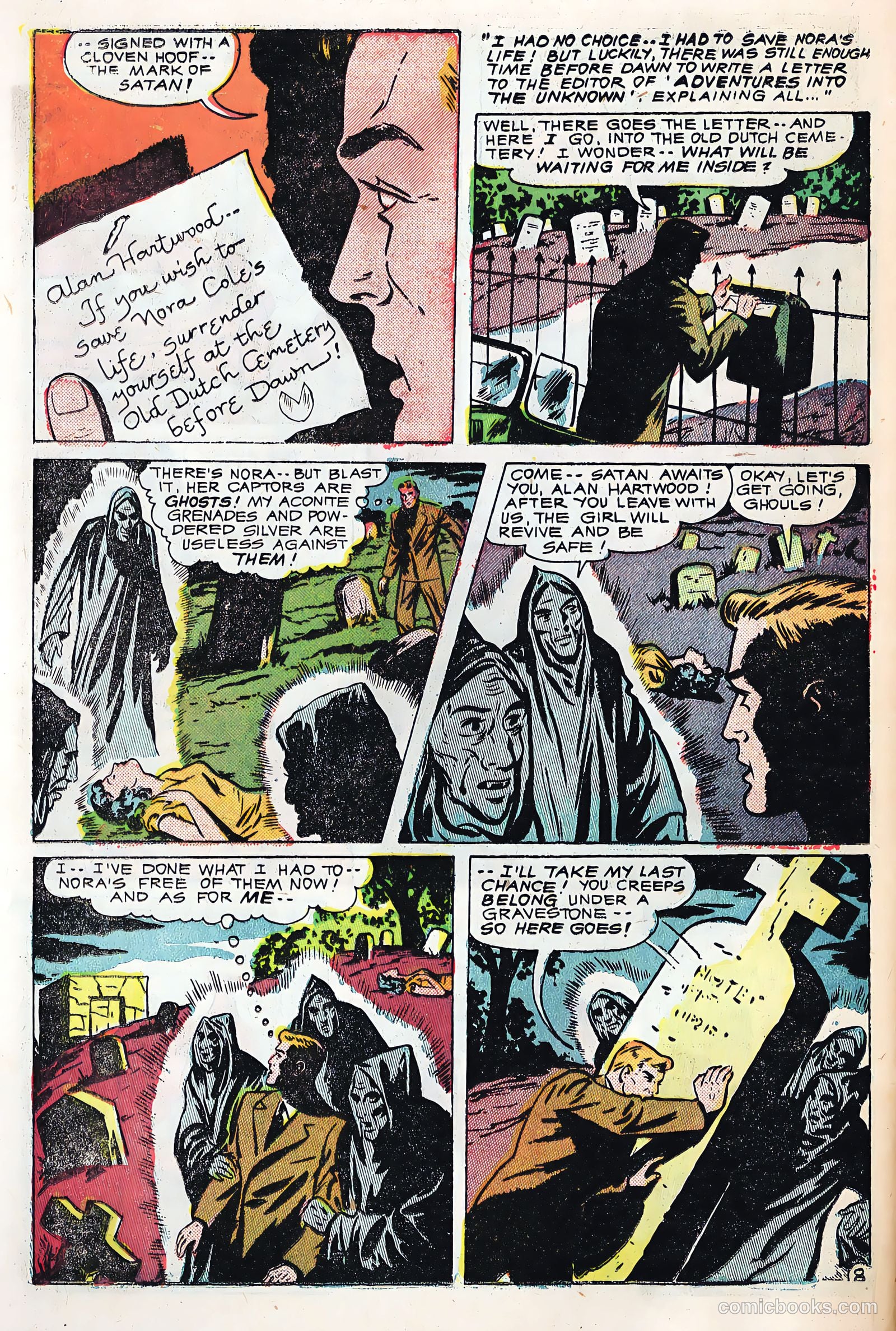 Adventures into the Unknown #25 (1951) — page 44 of 52