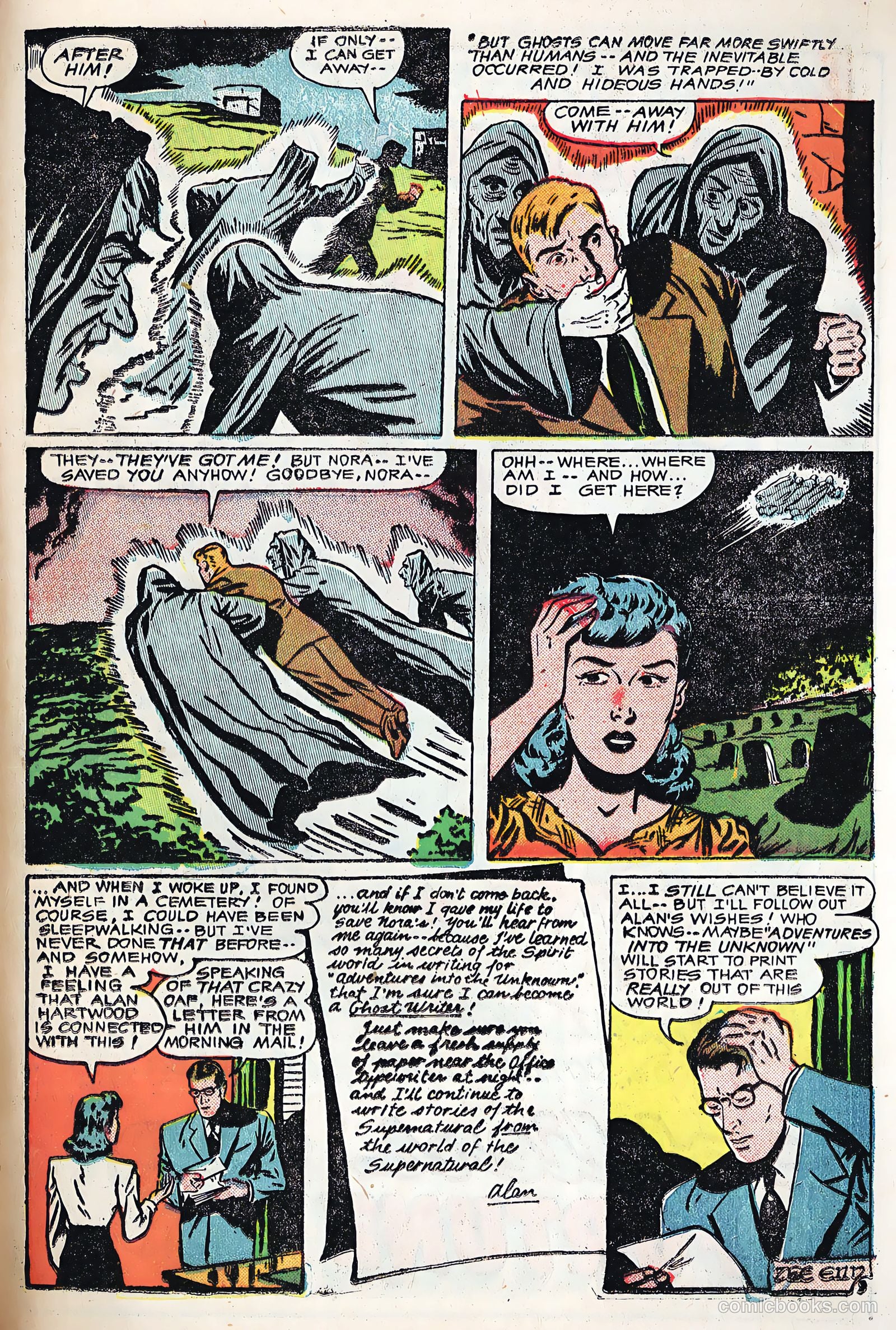 Adventures into the Unknown #25 (1951) — page 45 of 52