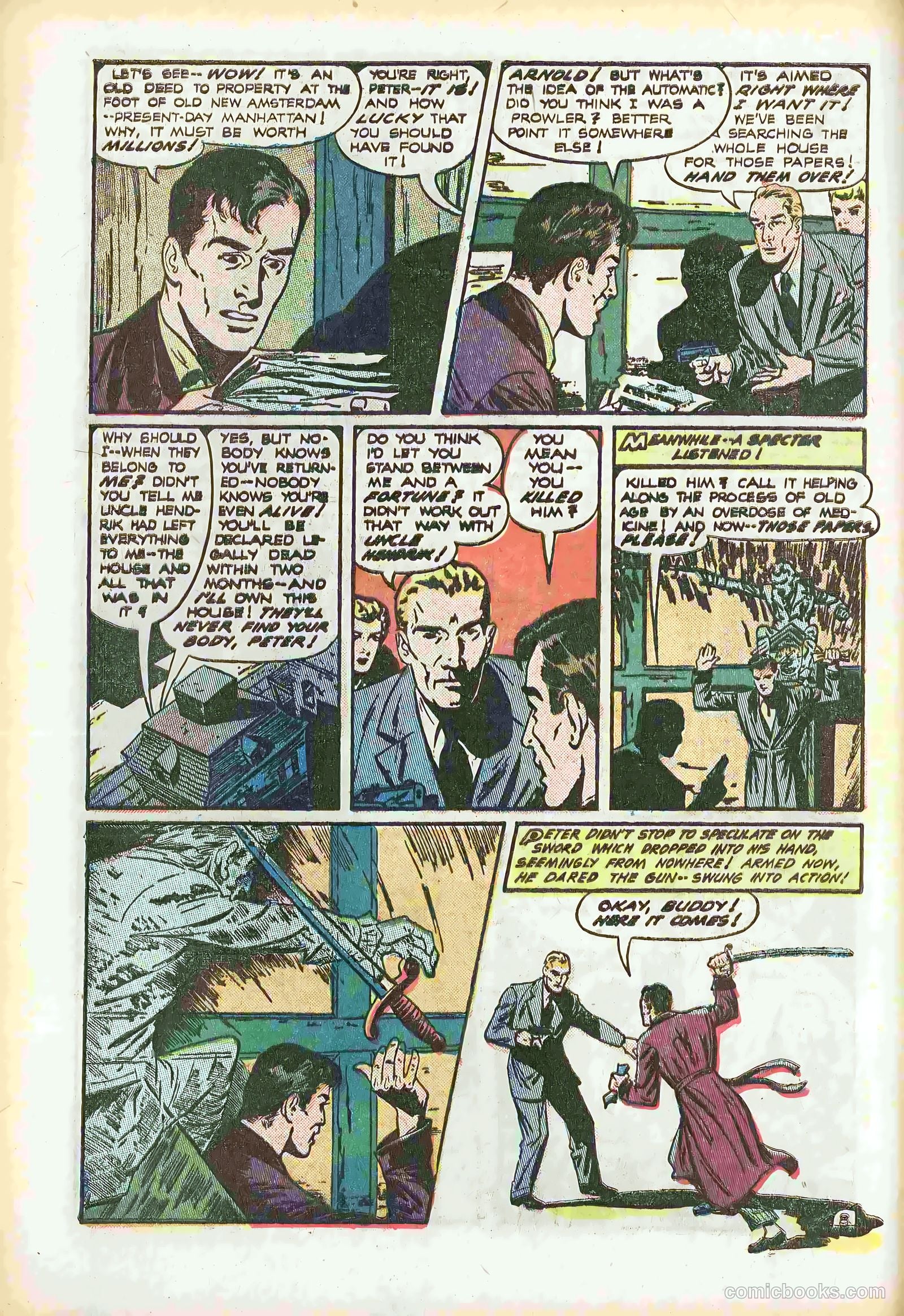 Adventures into the Unknown #26 (1951) — page 20 of 52