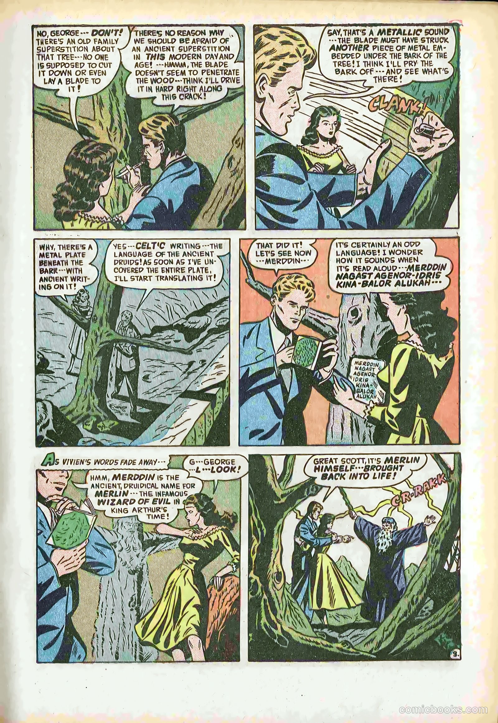 Adventures into the Unknown #26 (1951) — page 25 of 52