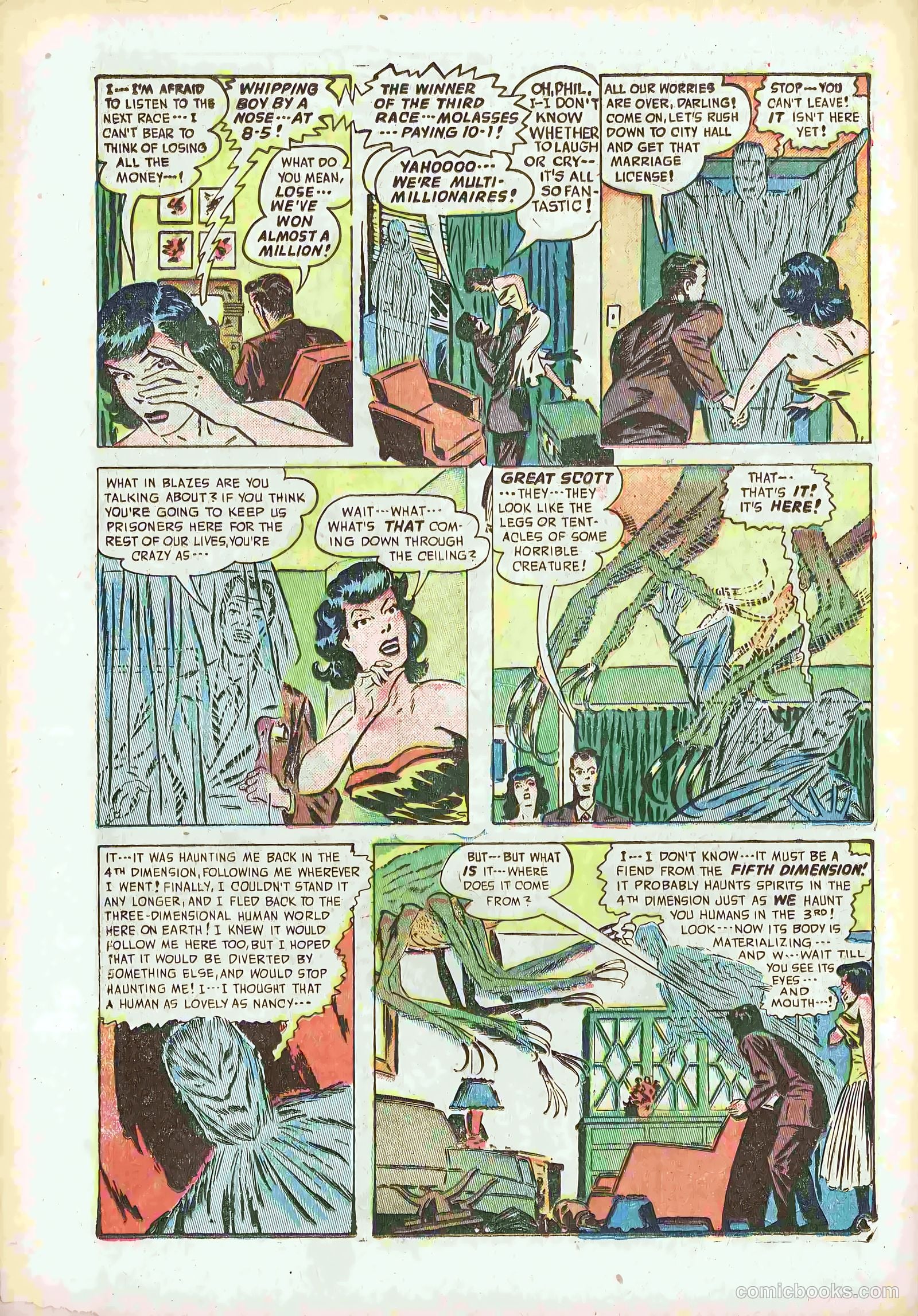 Adventures into the Unknown #26 (1951) — page 48 of 52
