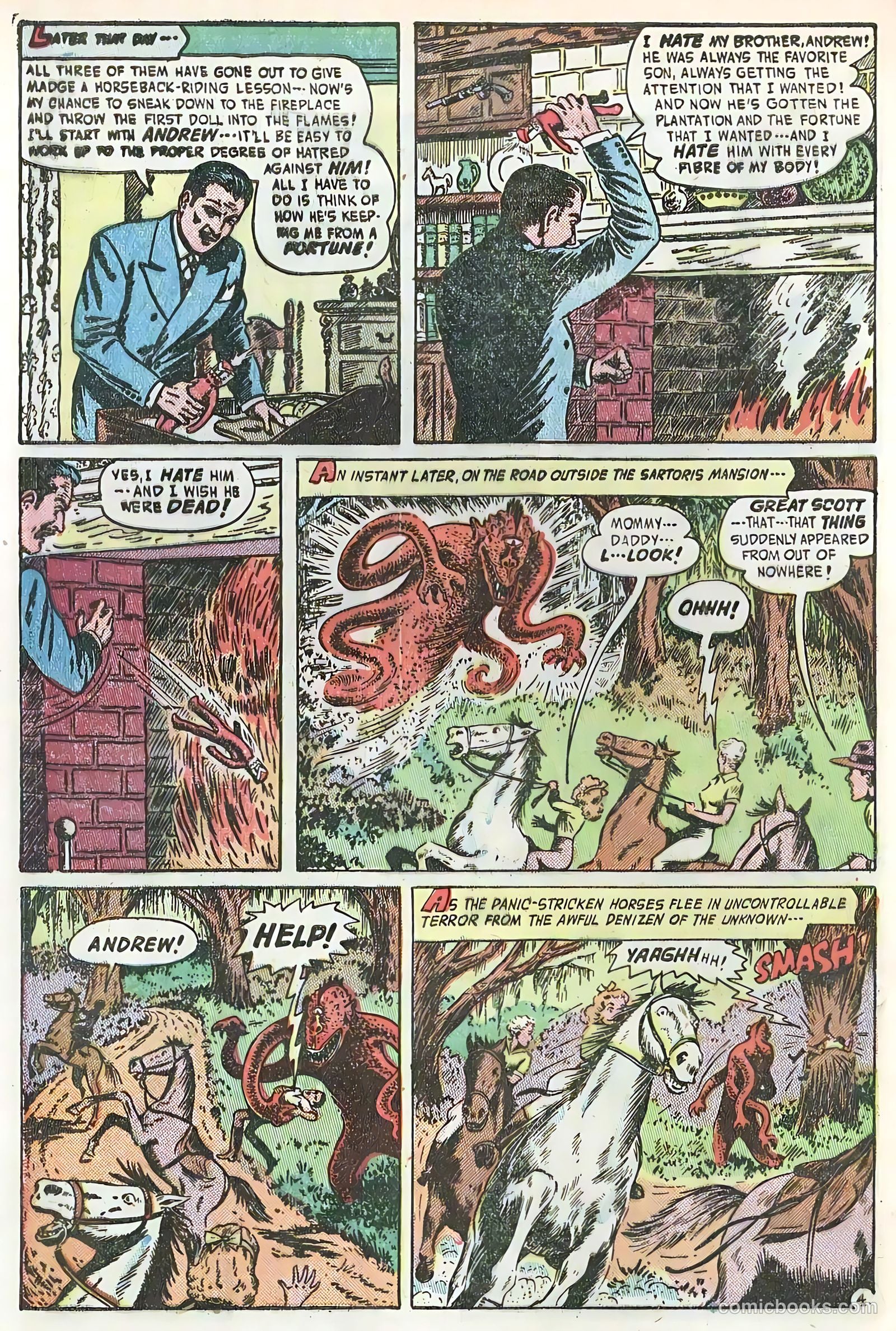 Adventures into the Unknown #27 (1952) — page 16 of 52