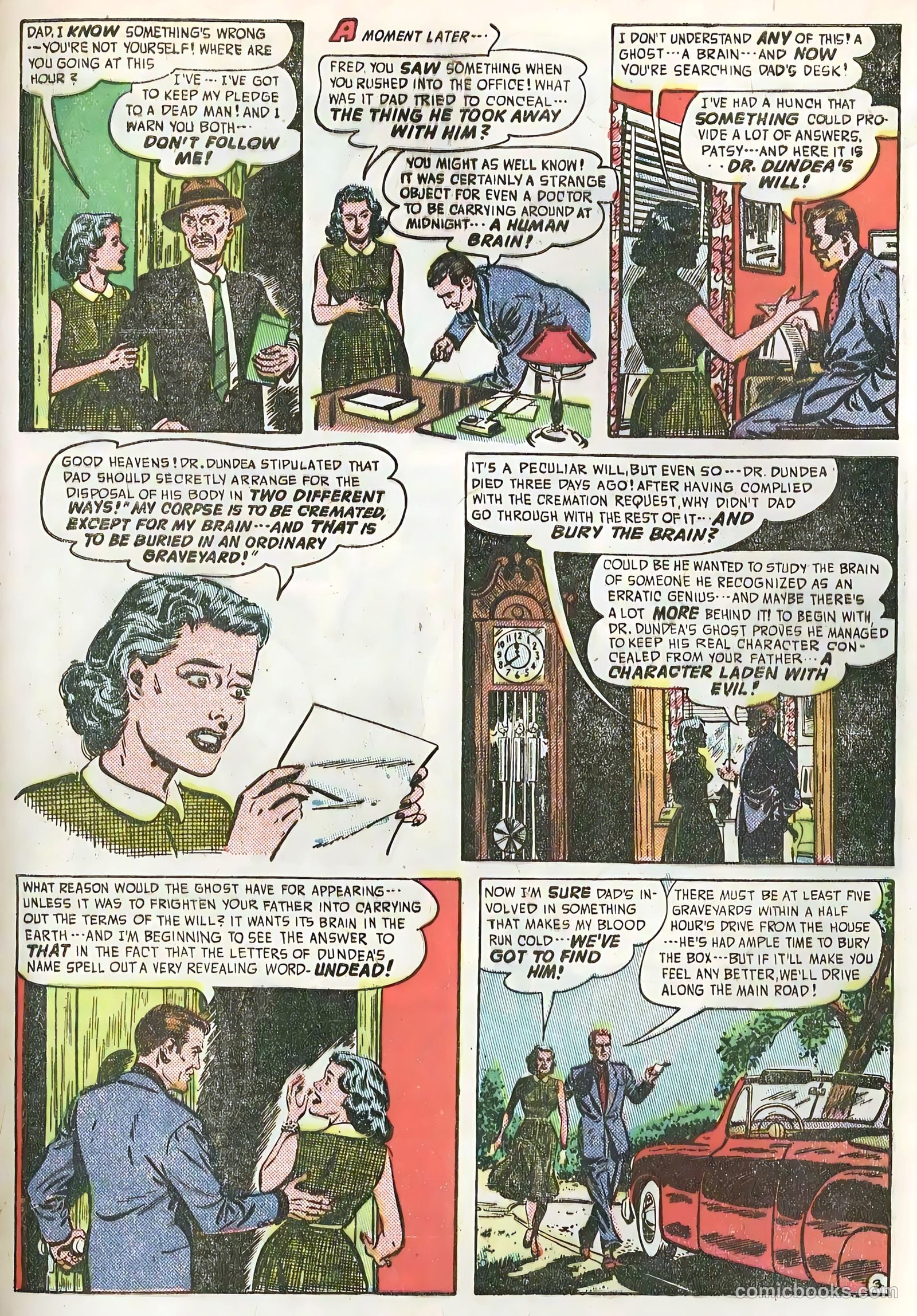 Adventures into the Unknown #27 (1952) — page 37 of 52