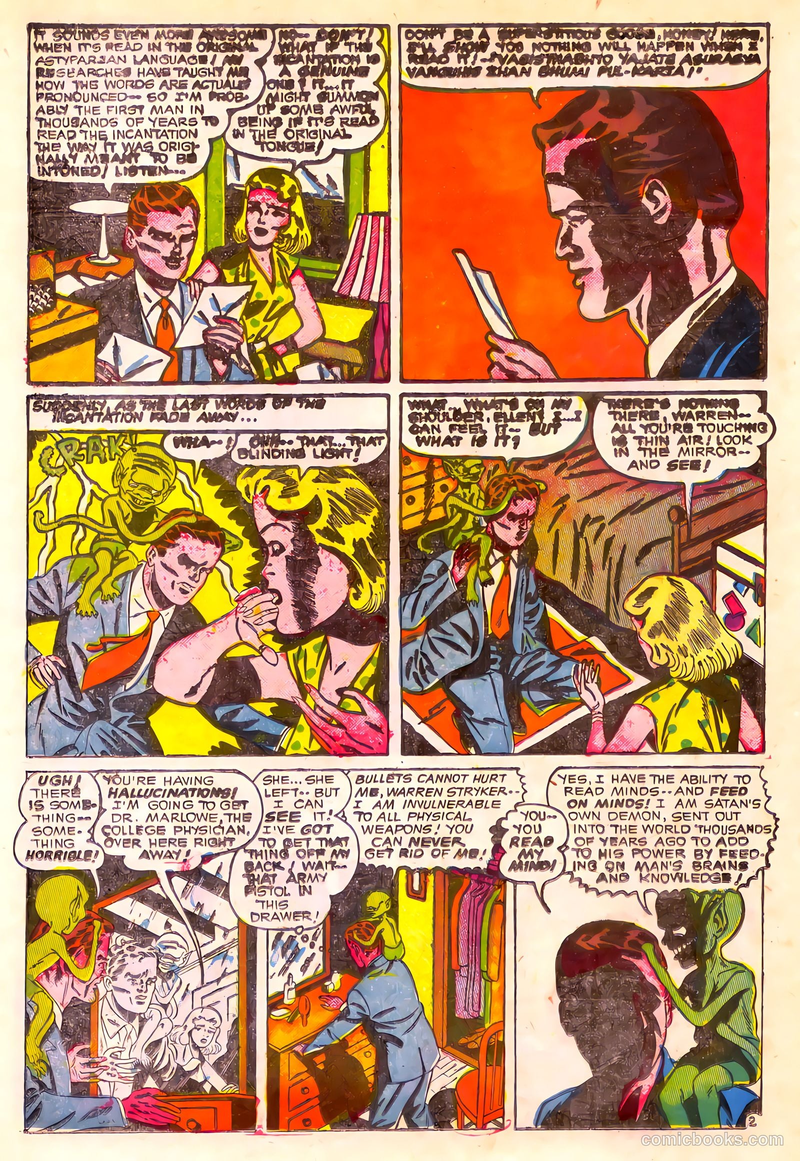 Adventures into the Unknown #28 (1952) — page 14 of 52