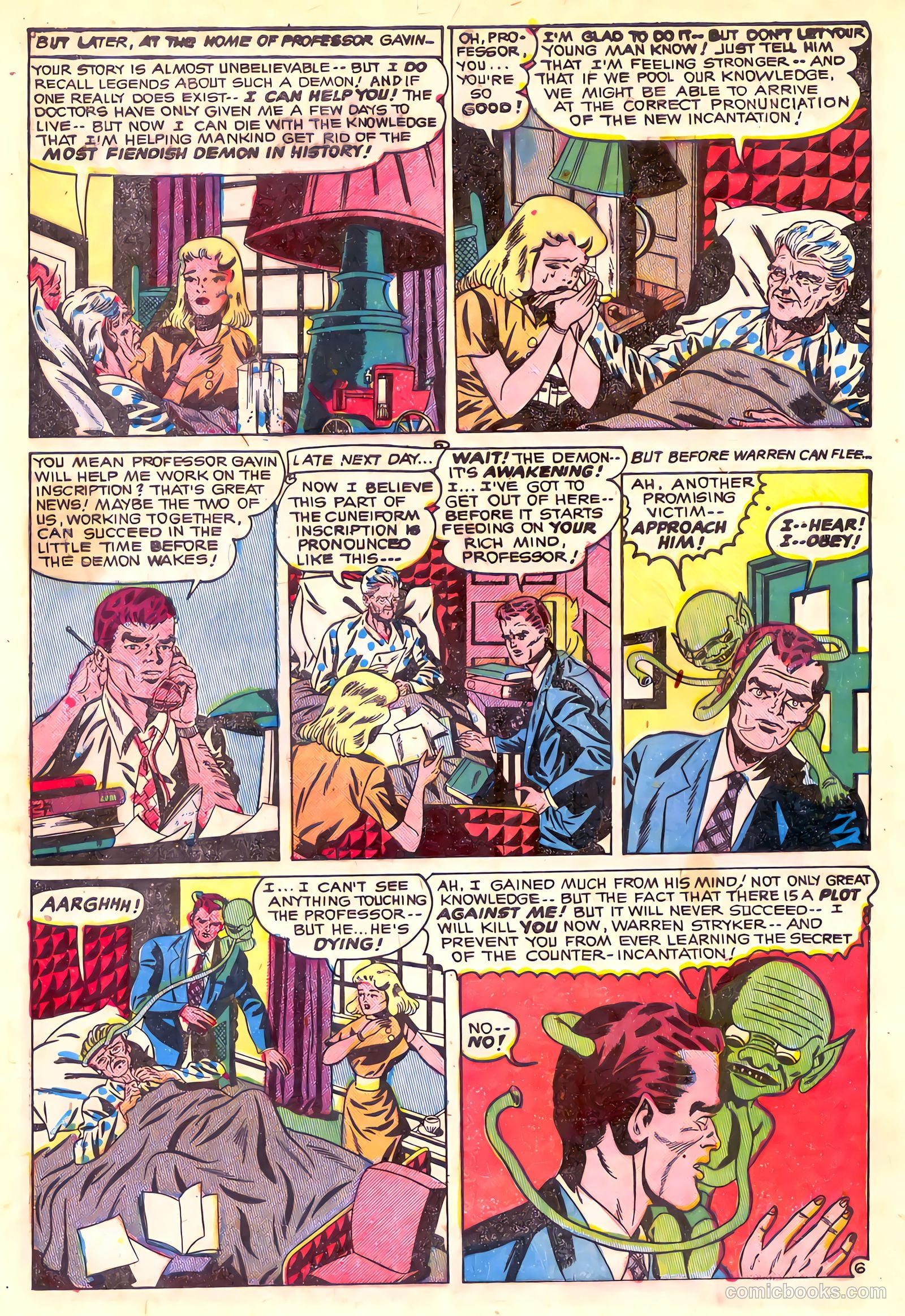 Adventures into the Unknown #28 (1952) — page 18 of 52