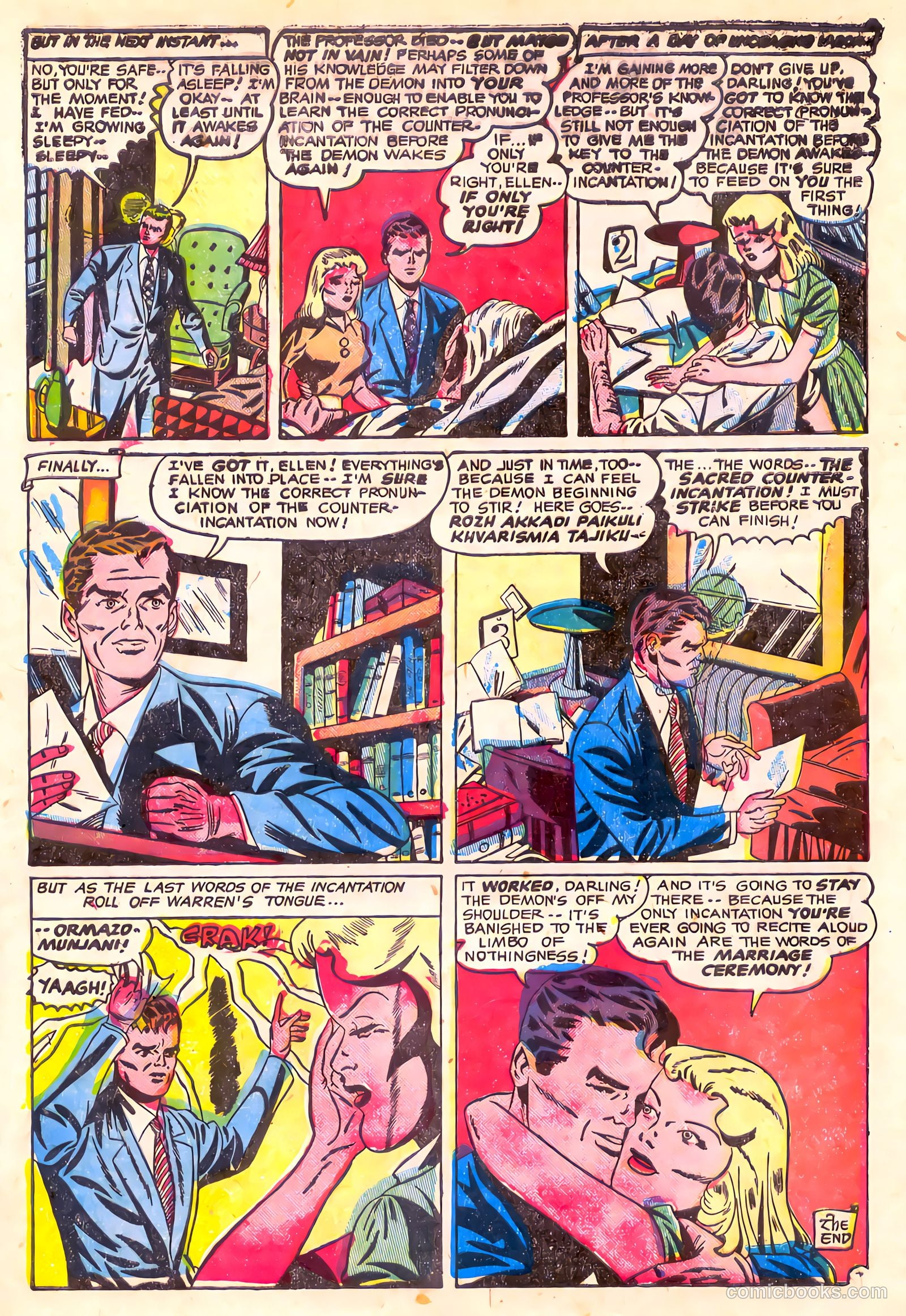Adventures into the Unknown #28 (1952) — page 19 of 52
