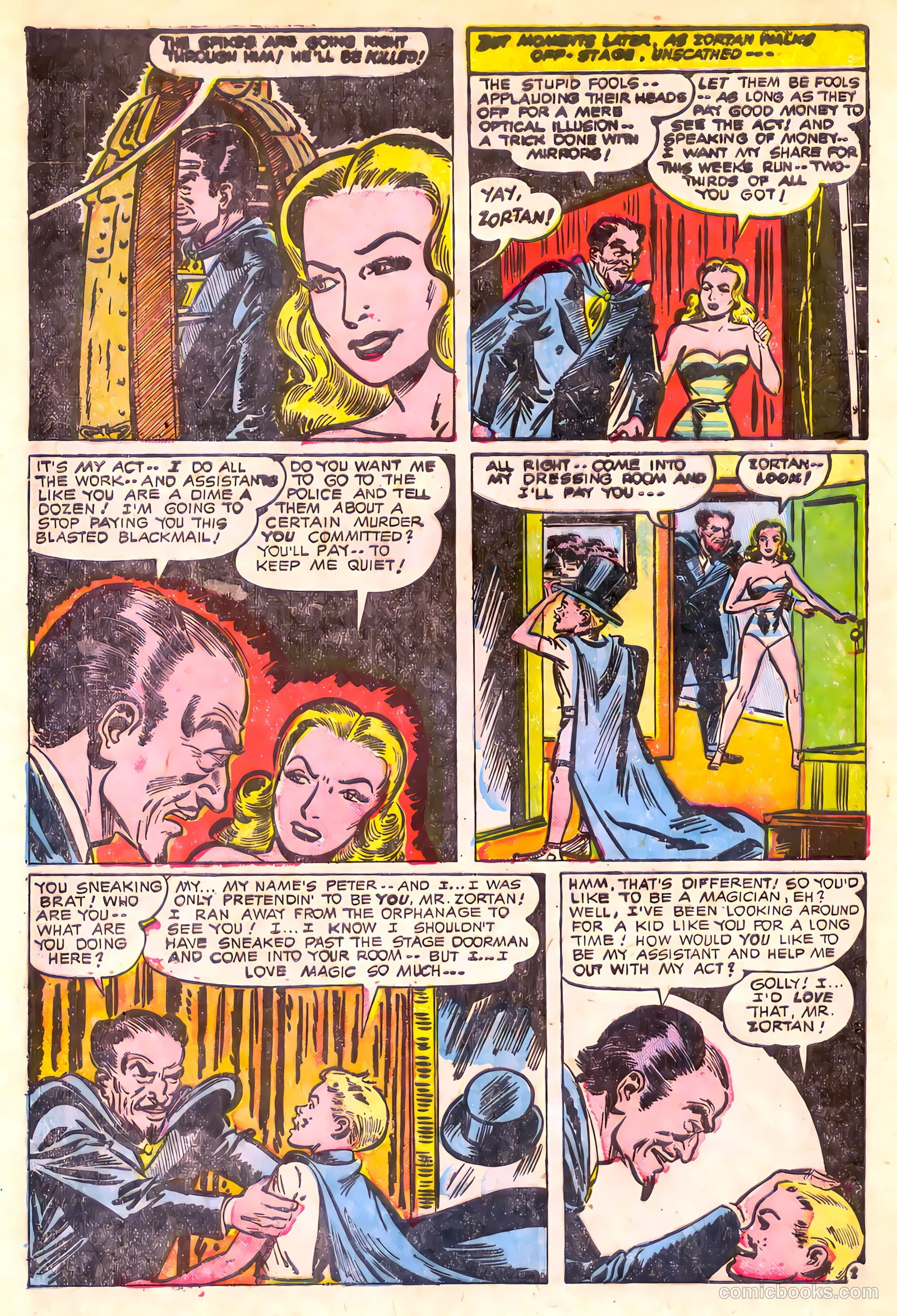 Adventures into the Unknown #28 (1952) — page 22 of 52