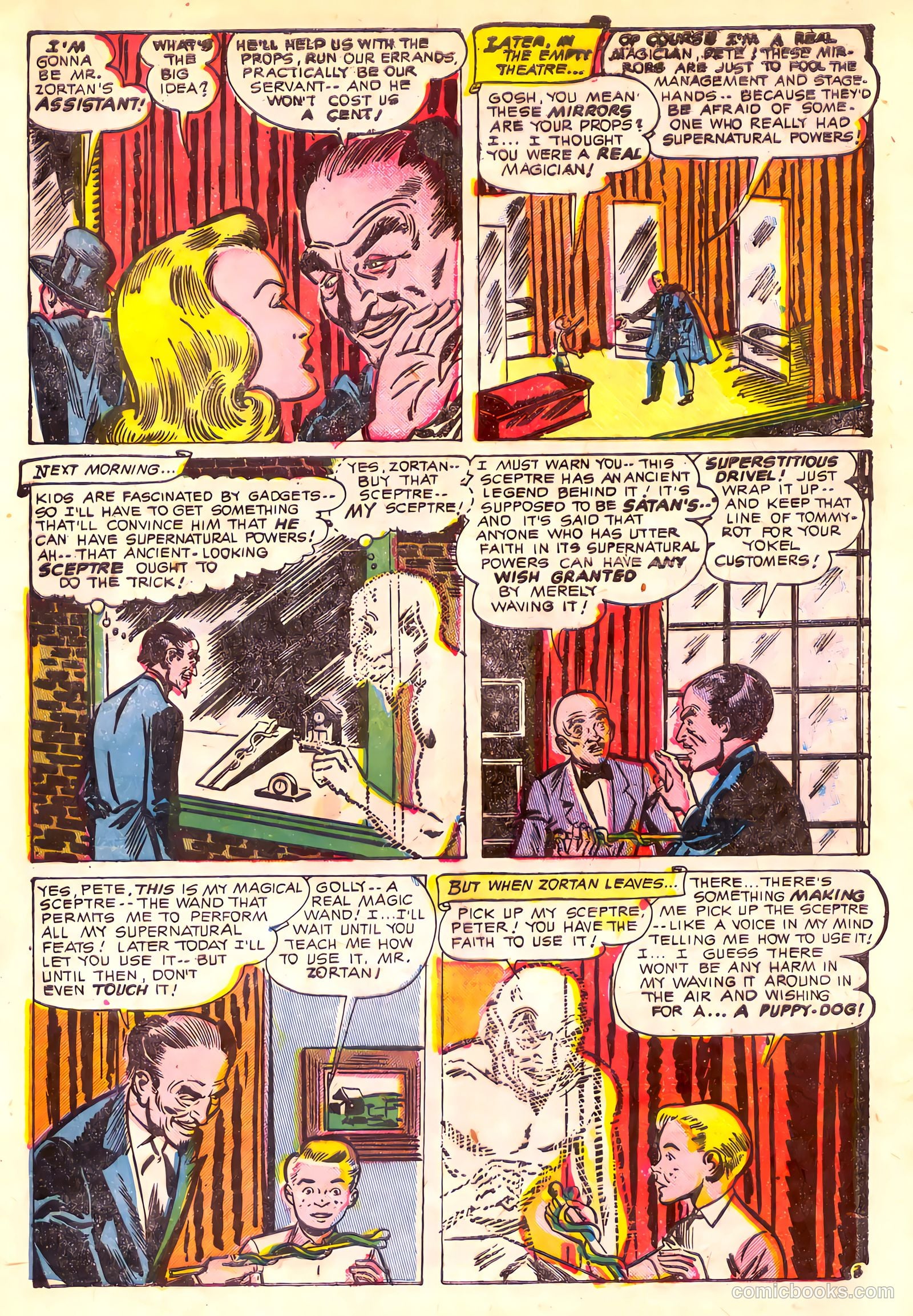 Adventures into the Unknown #28 (1952) — page 23 of 52