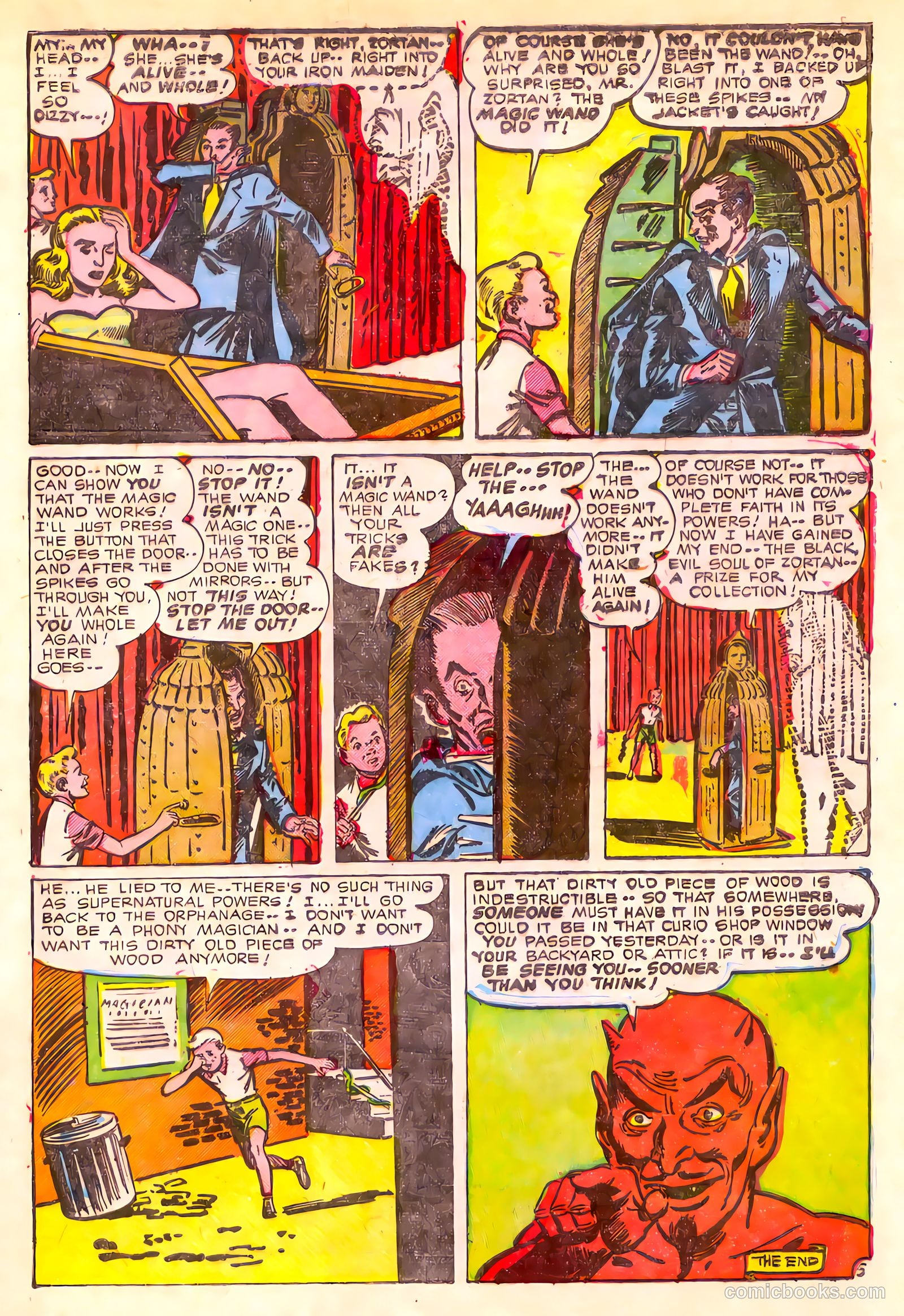 Adventures into the Unknown #28 (1952) — page 25 of 52