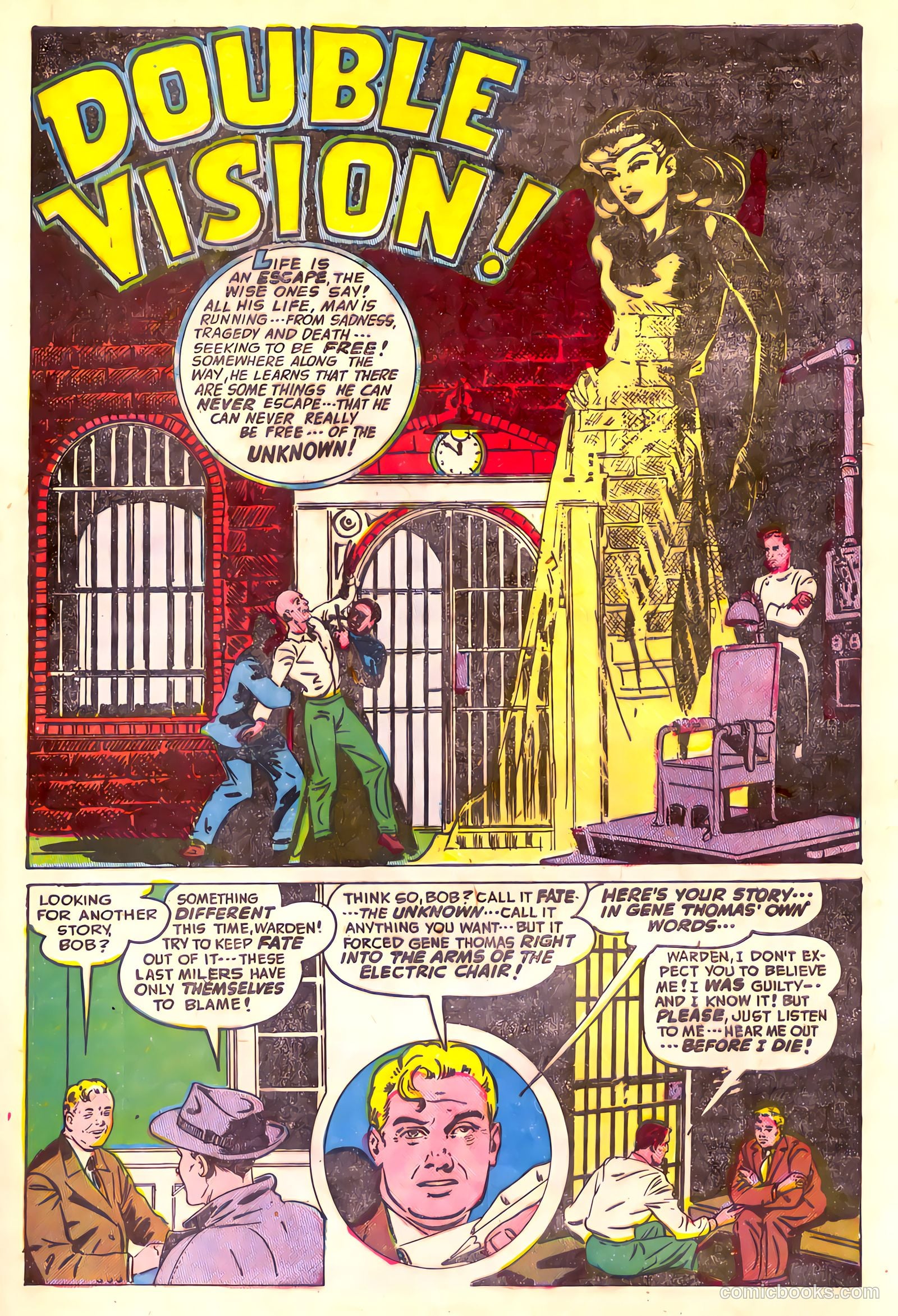 Adventures into the Unknown #28 (1952) — page 35 of 52