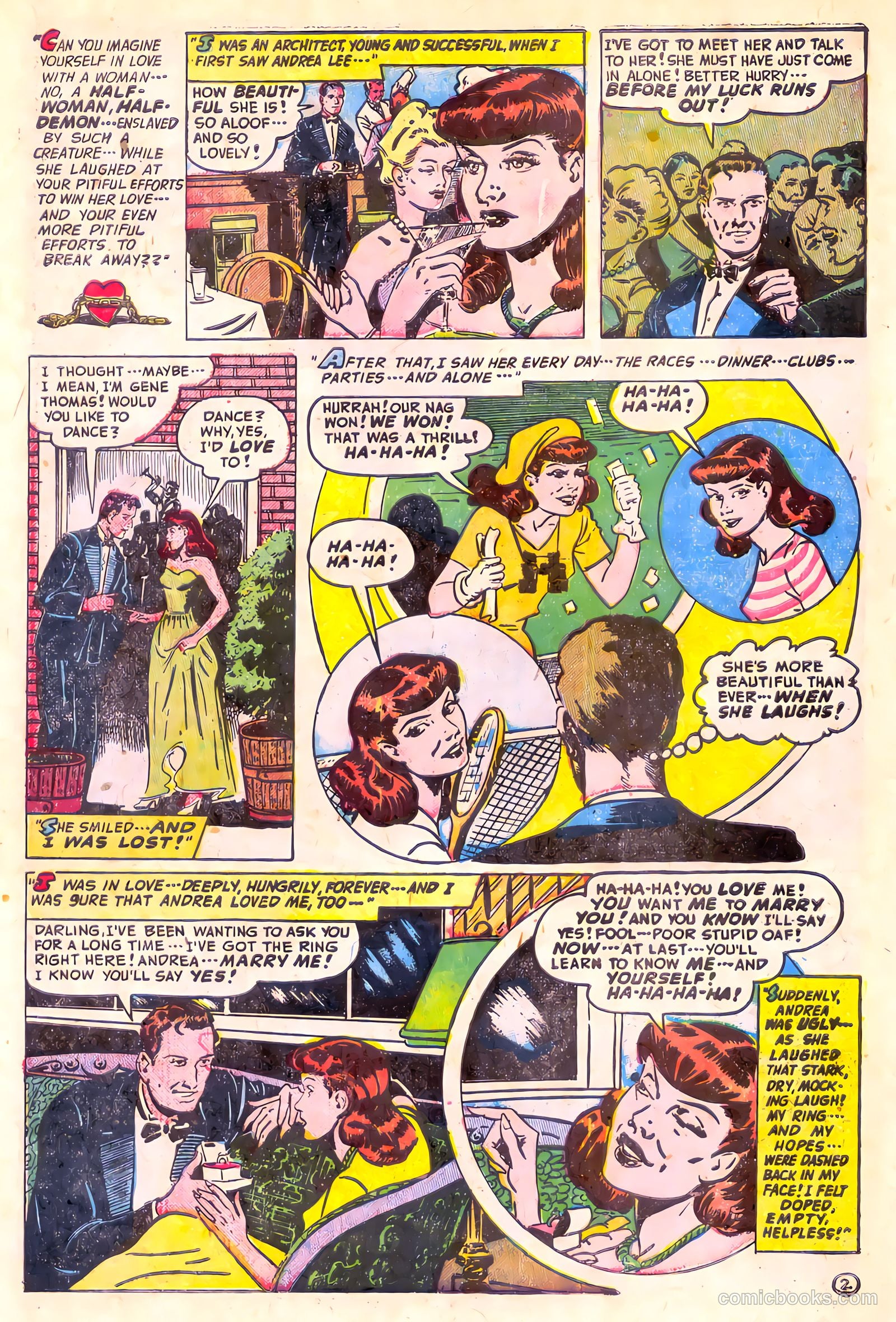 Adventures into the Unknown #28 (1952) — page 36 of 52