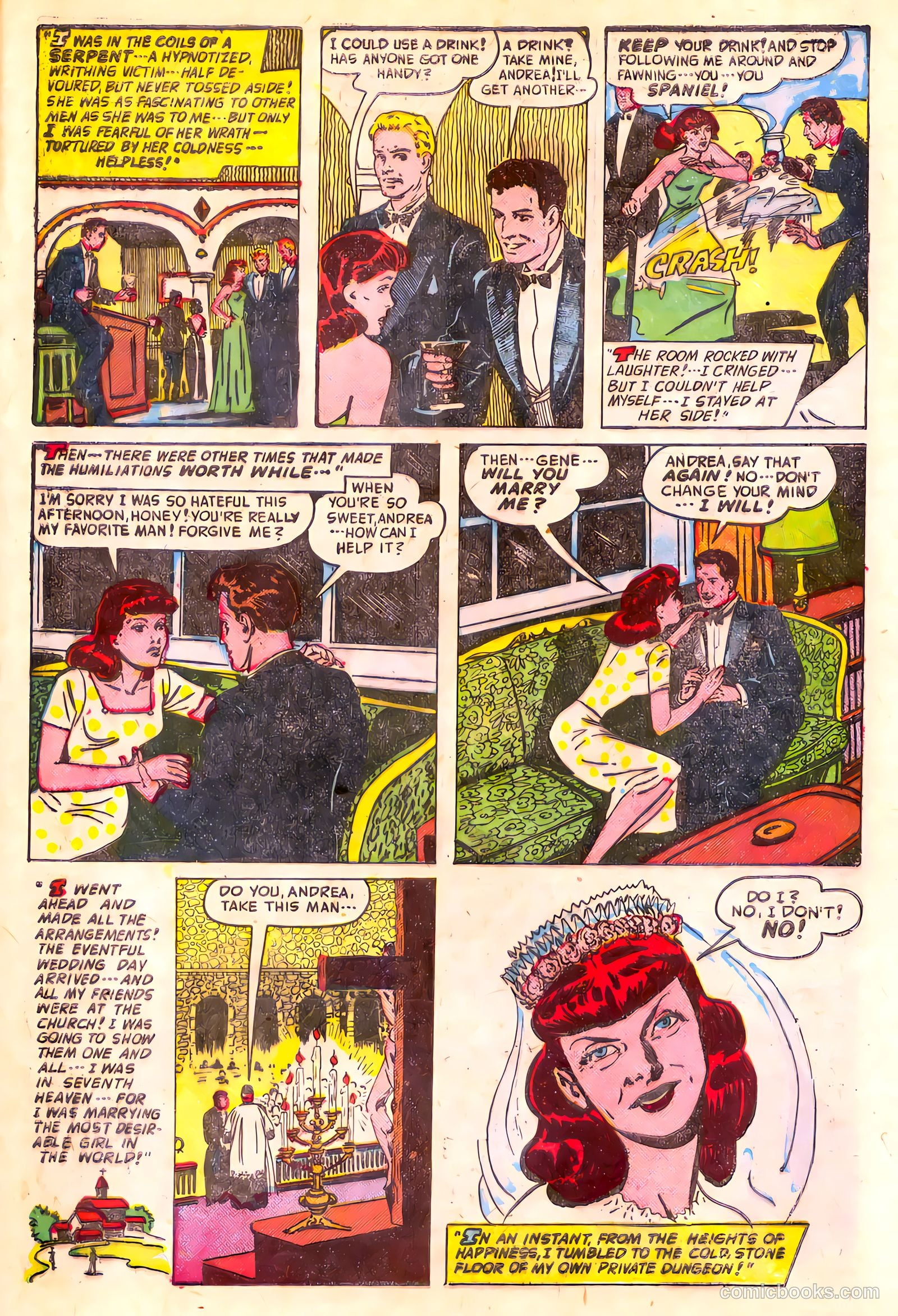 Adventures into the Unknown #28 (1952) — page 37 of 52