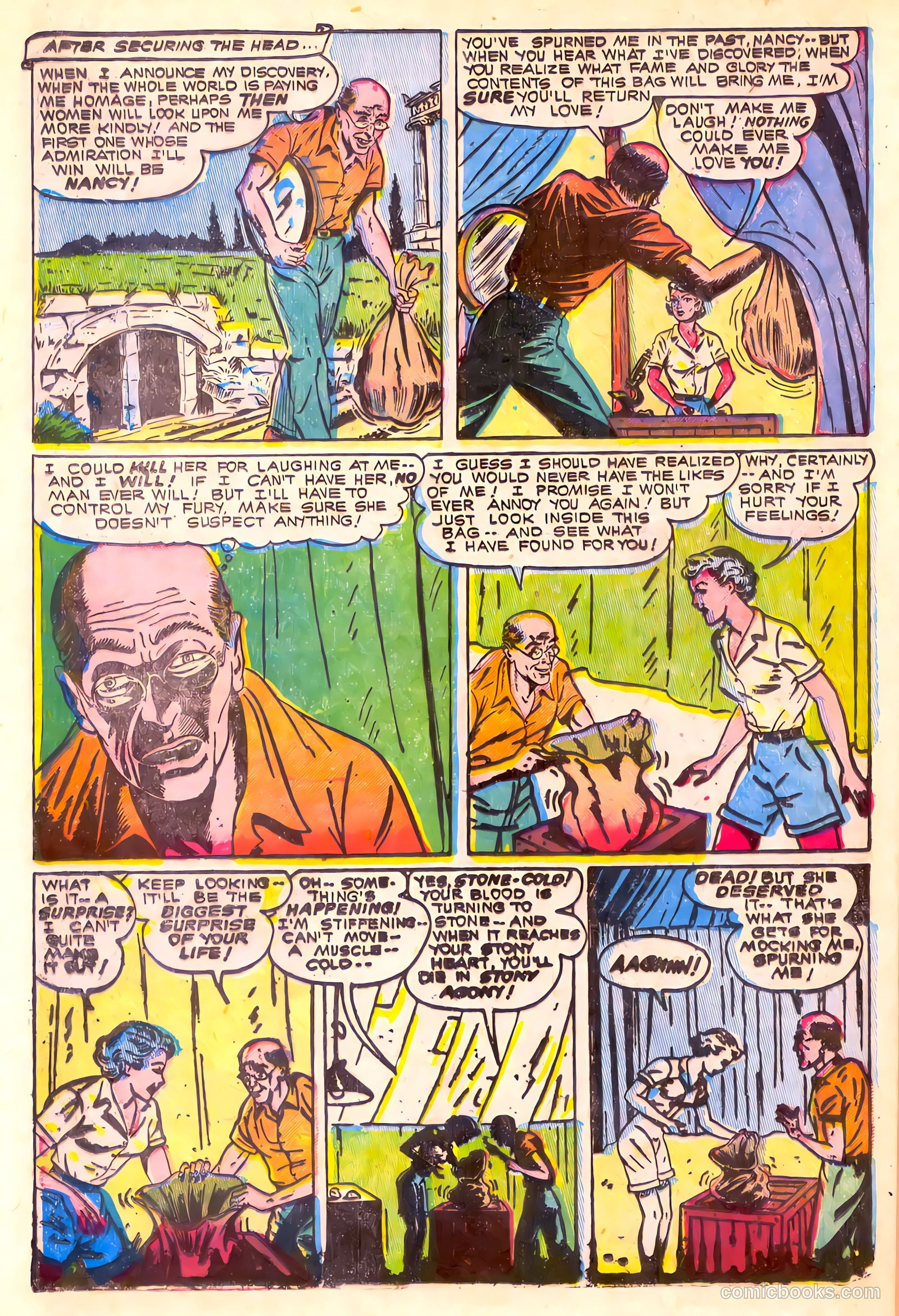 Adventures into the Unknown #28 (1952) — page 46 of 52