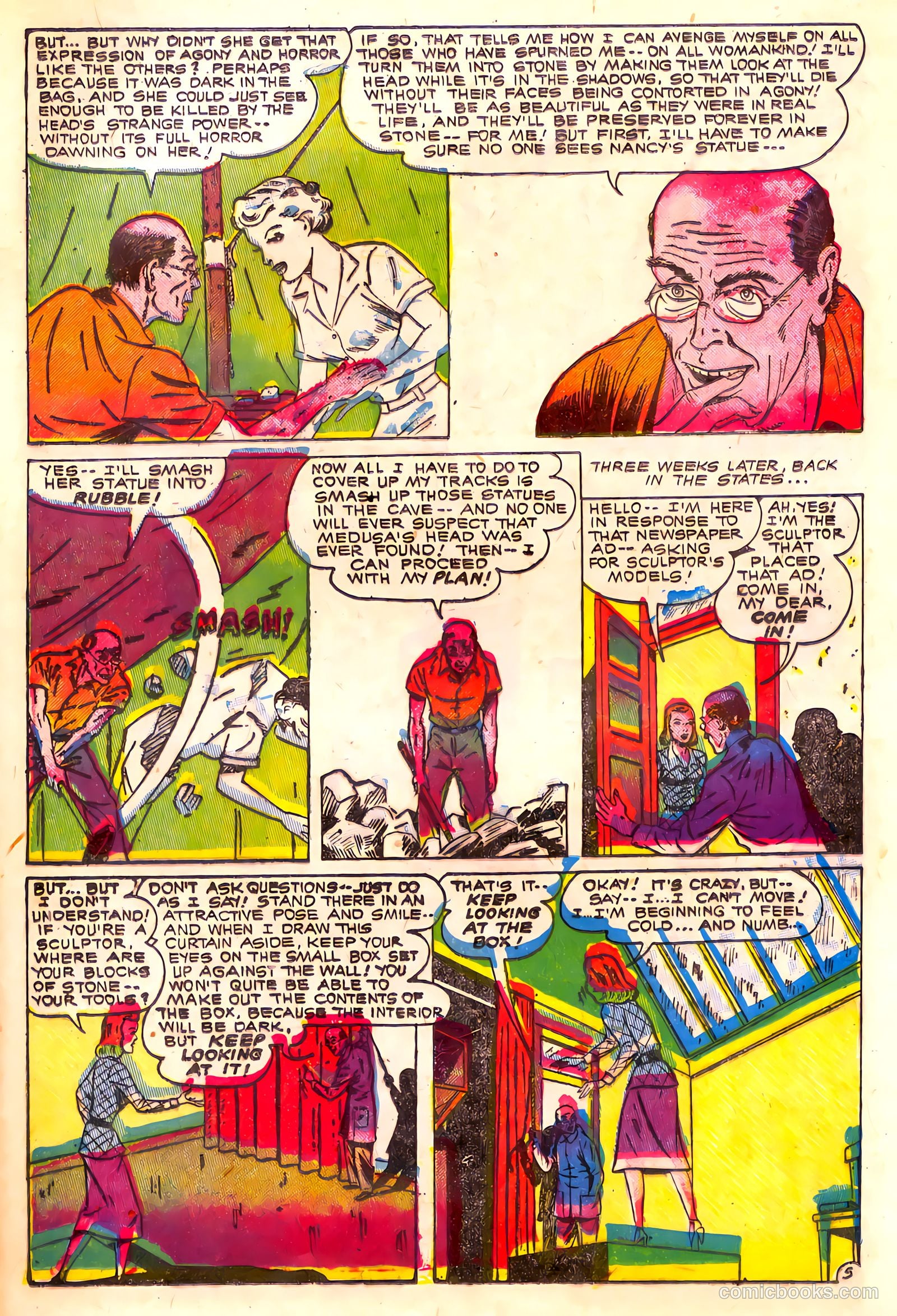 Adventures into the Unknown #28 (1952) — page 47 of 52