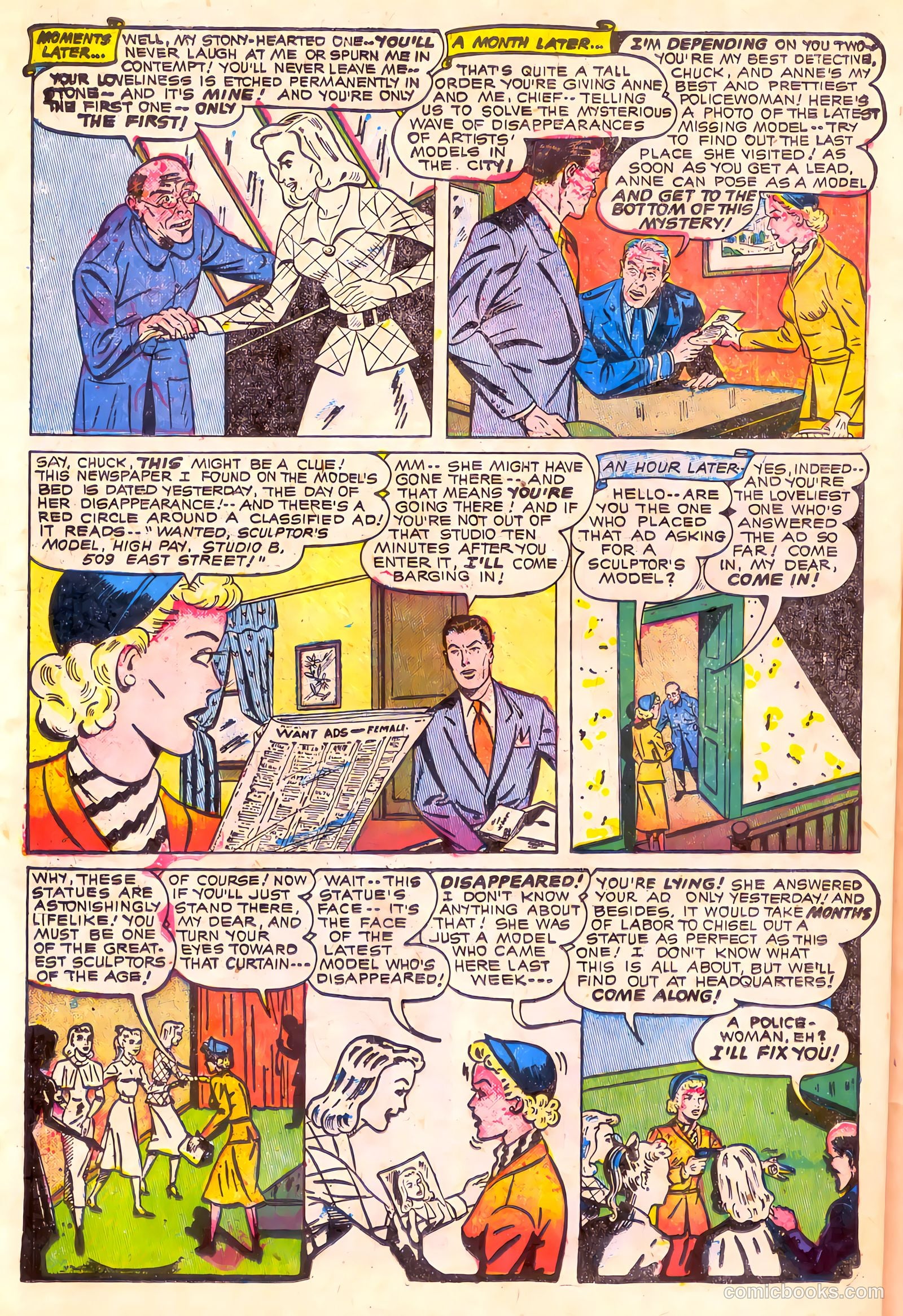 Adventures into the Unknown #28 (1952) — page 48 of 52