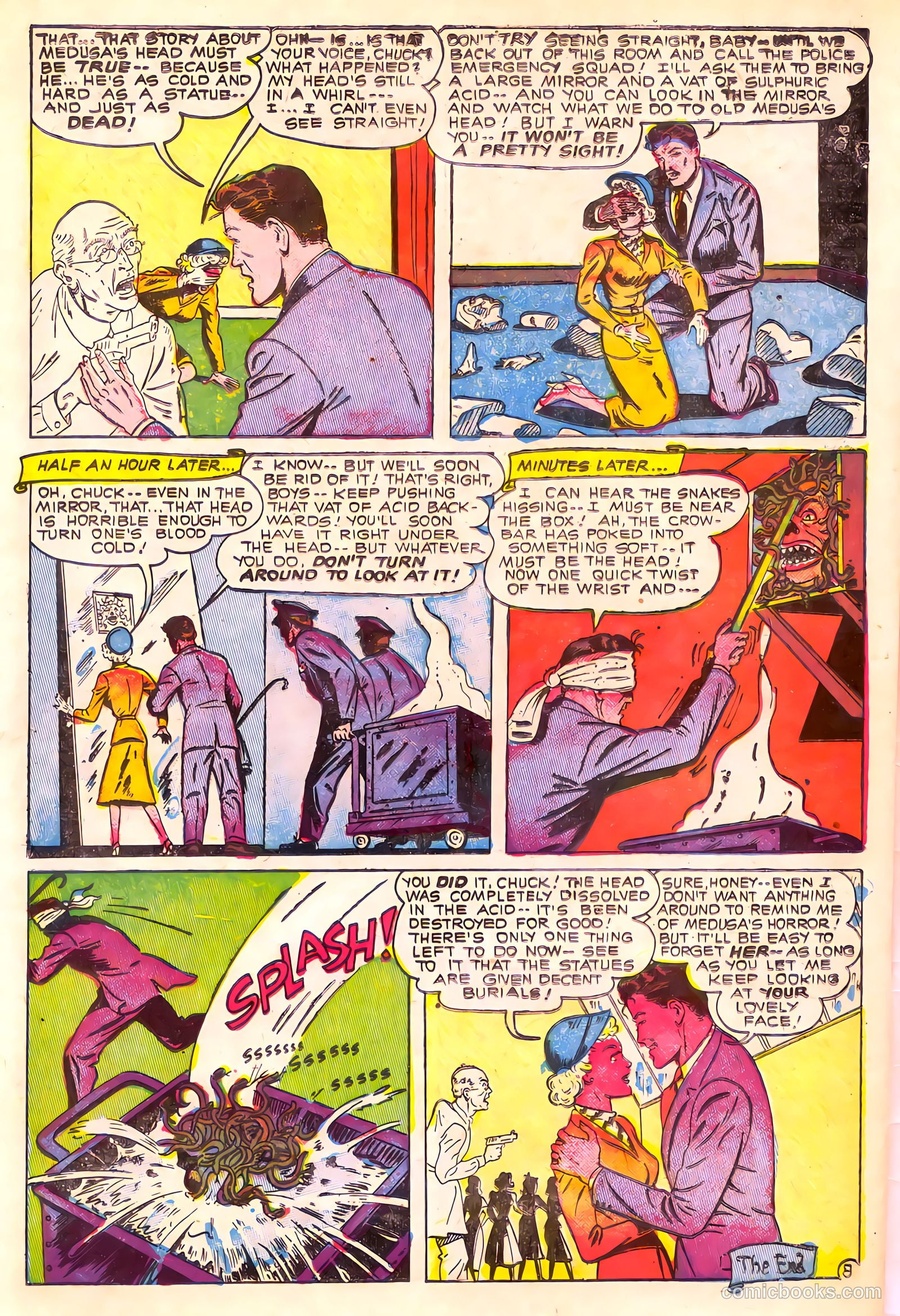Adventures into the Unknown #28 (1952) — page 50 of 52