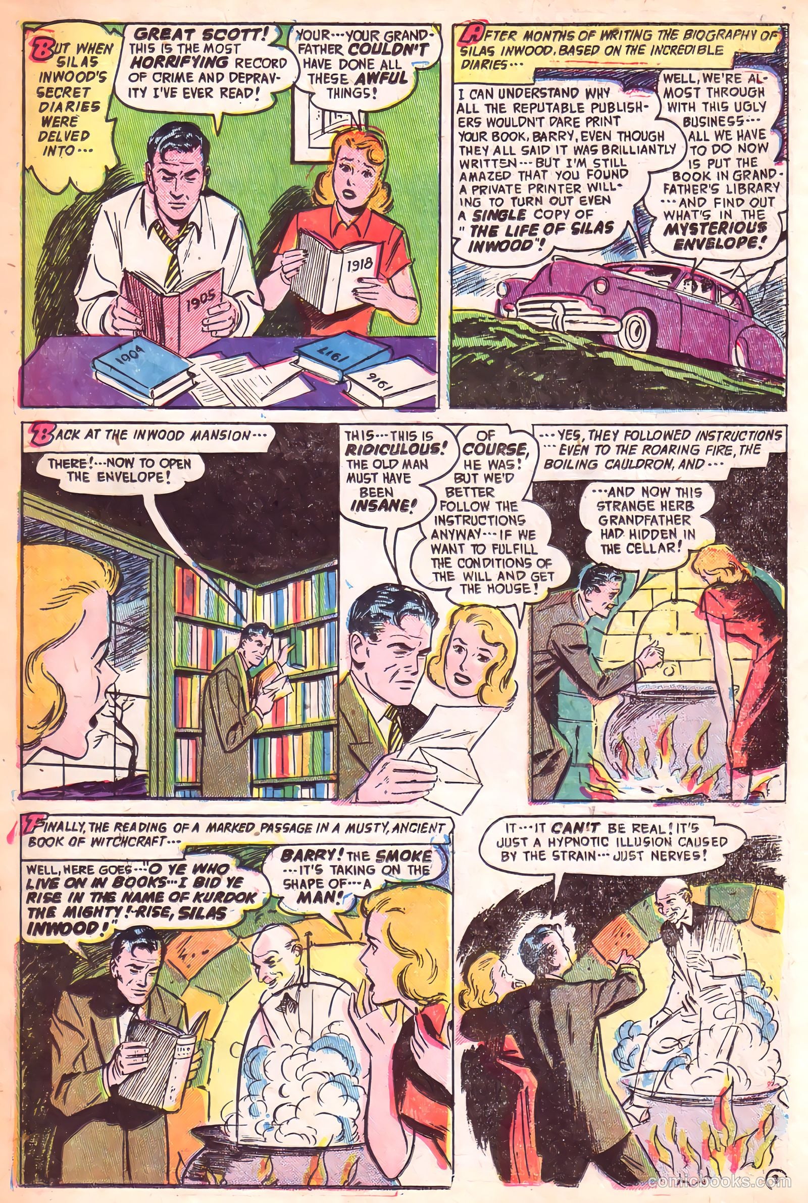 Adventures into the Unknown #29 (1952) — page 5 of 52