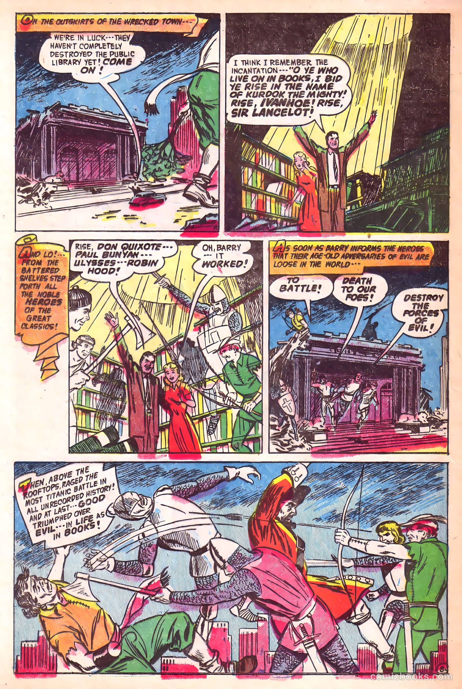 Adventures into the Unknown #29 (1952) — page 10 of 52