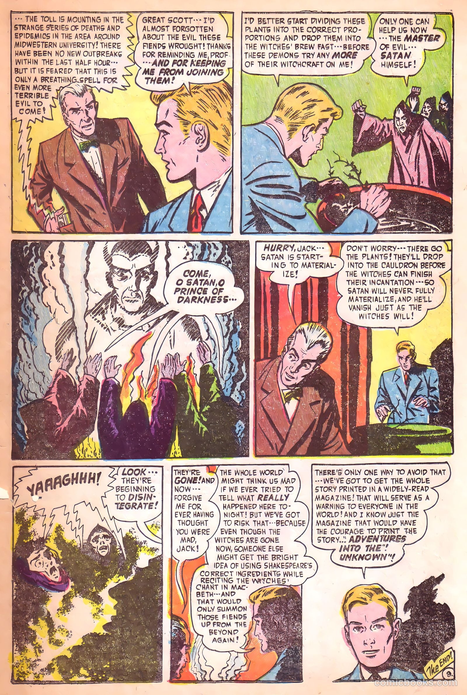 Adventures into the Unknown #29 (1952) — page 49 of 52