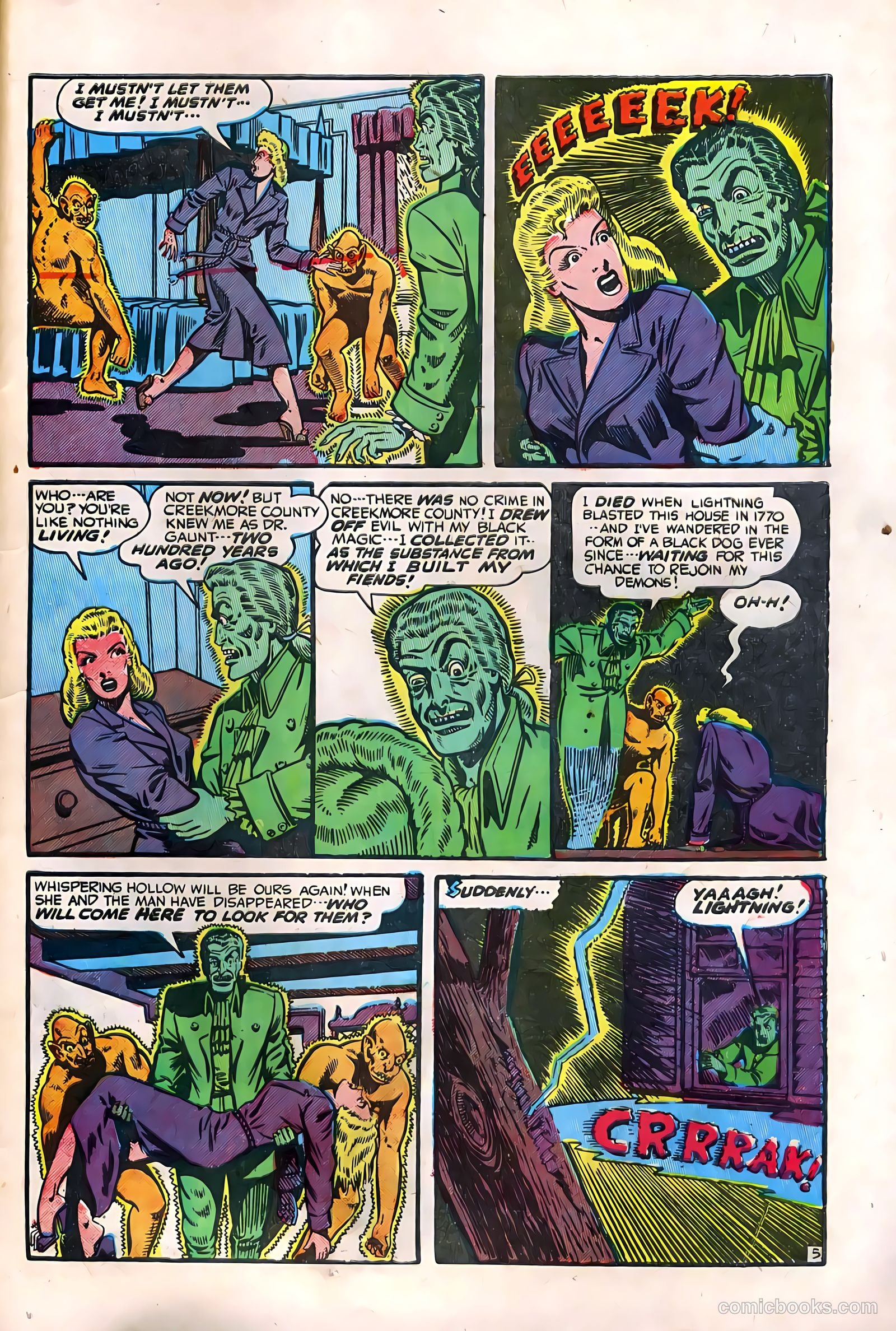Adventures into the Unknown #3 (1949) — page 45 of 52