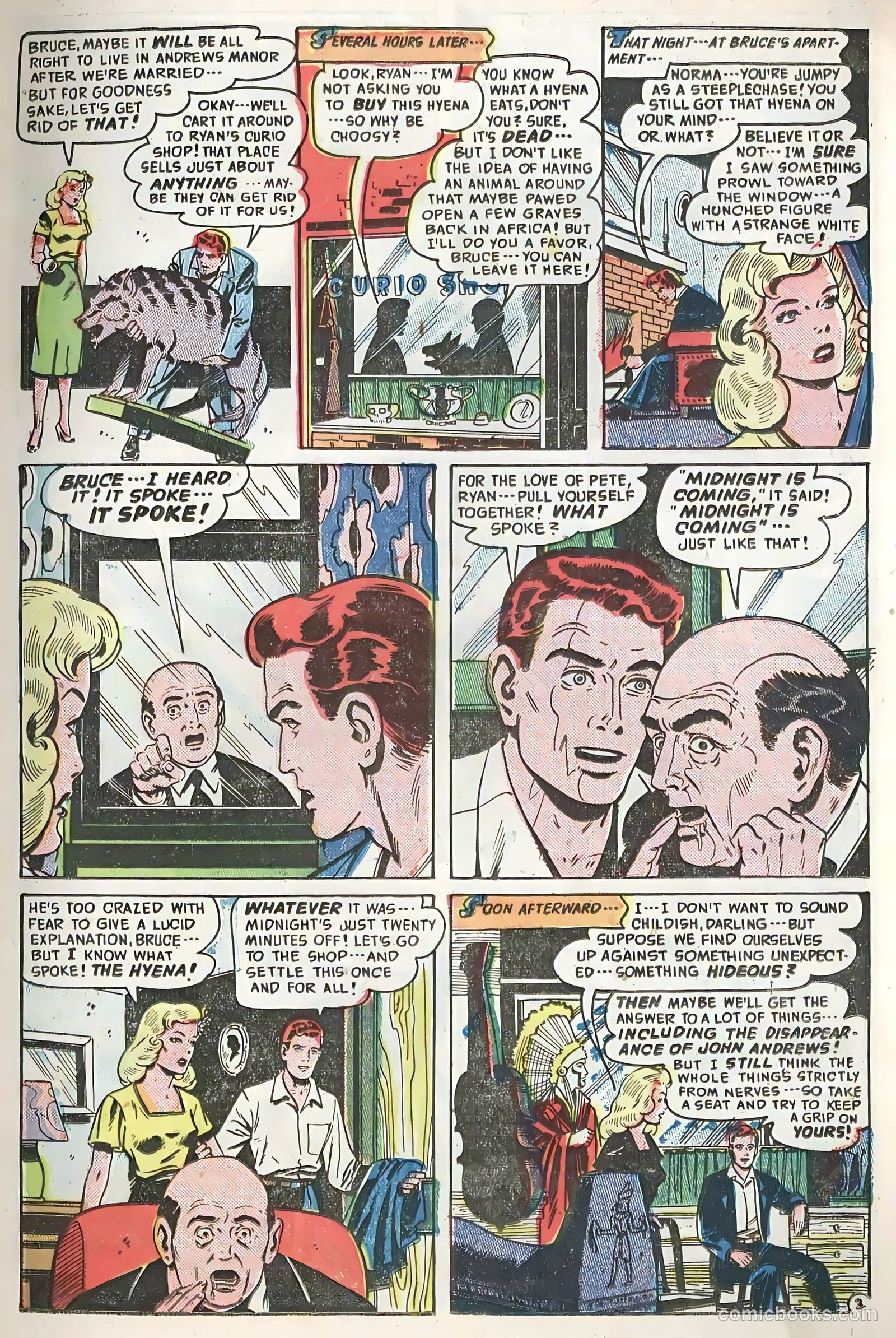 Adventures into the Unknown #30 (1952) — page 5 of 52