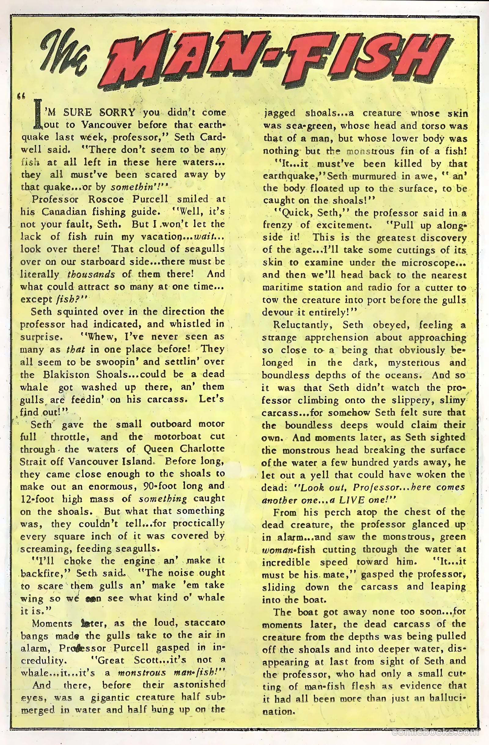 Adventures into the Unknown #30 (1952) — page 12 of 52