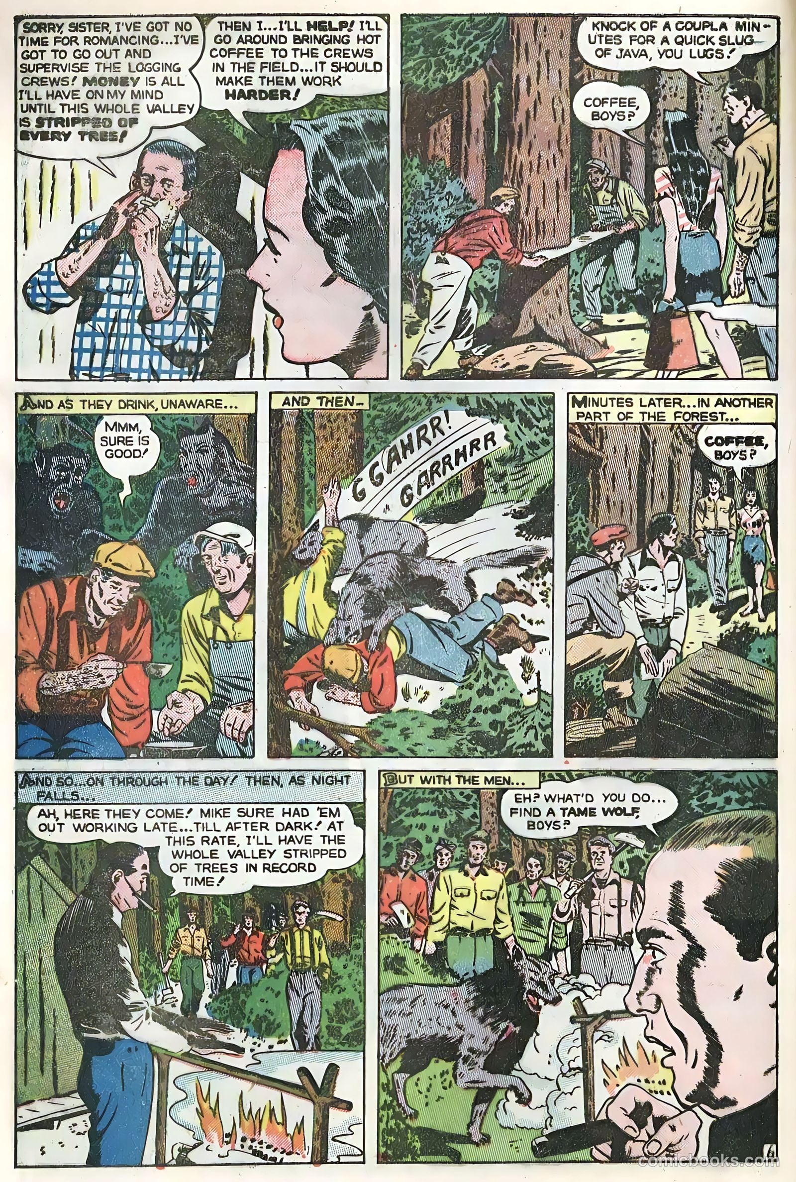 Adventures into the Unknown #30 (1952) — page 18 of 52