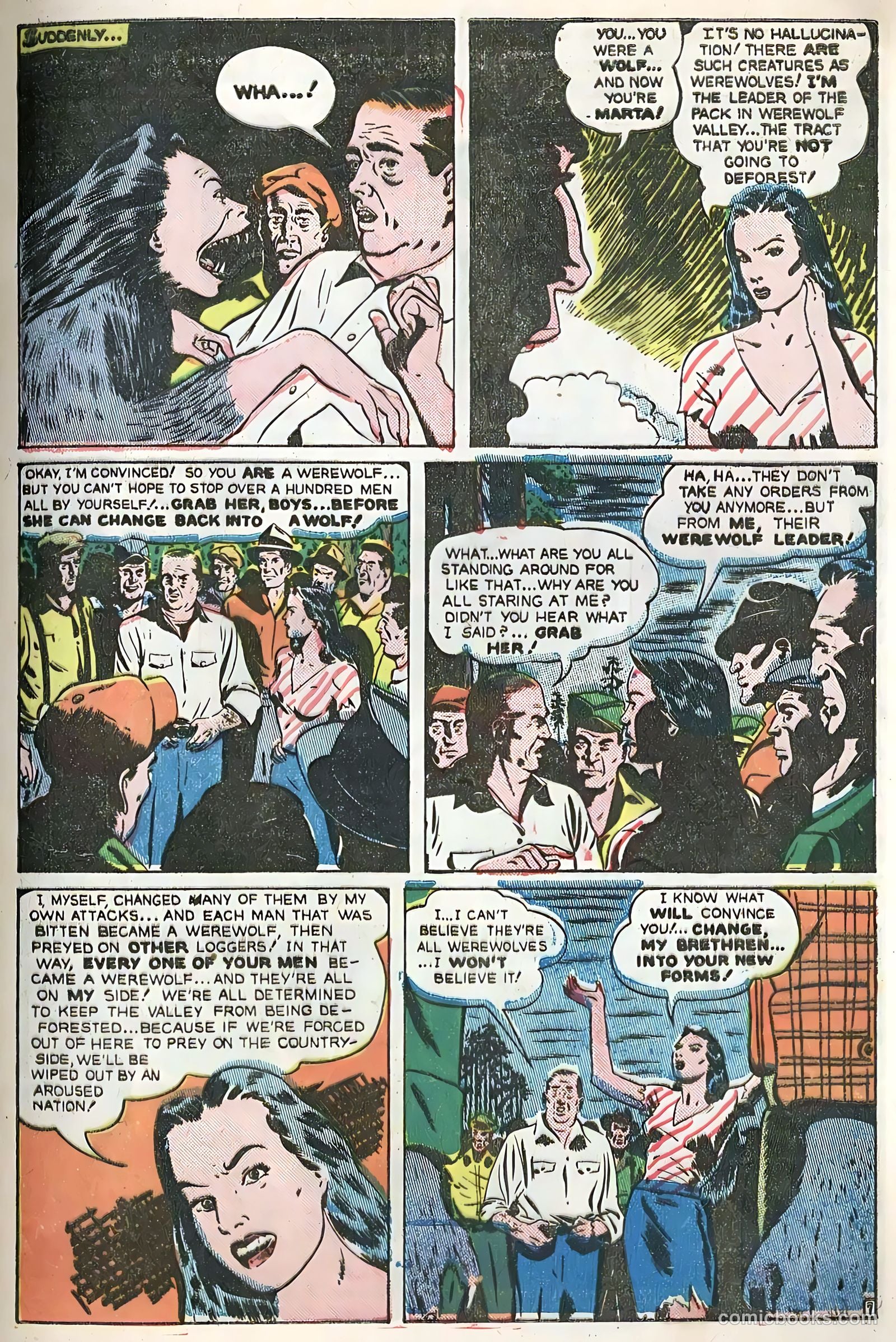 Adventures into the Unknown #30 (1952) — page 19 of 52