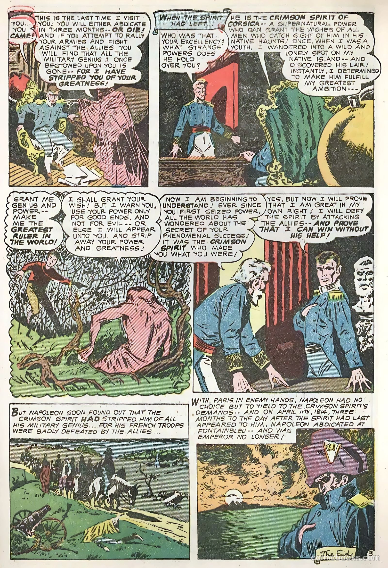 Adventures into the Unknown #30 (1952) — page 23 of 52