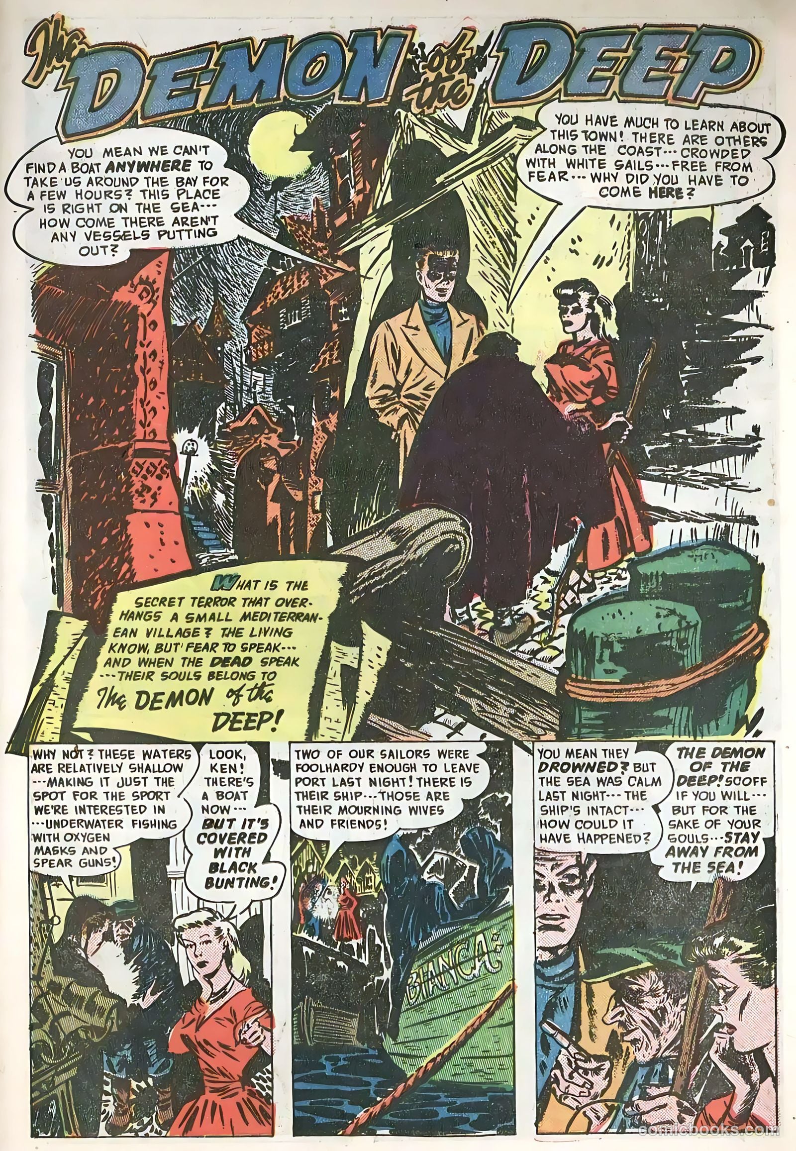 Adventures into the Unknown #30 (1952) — page 33 of 52
