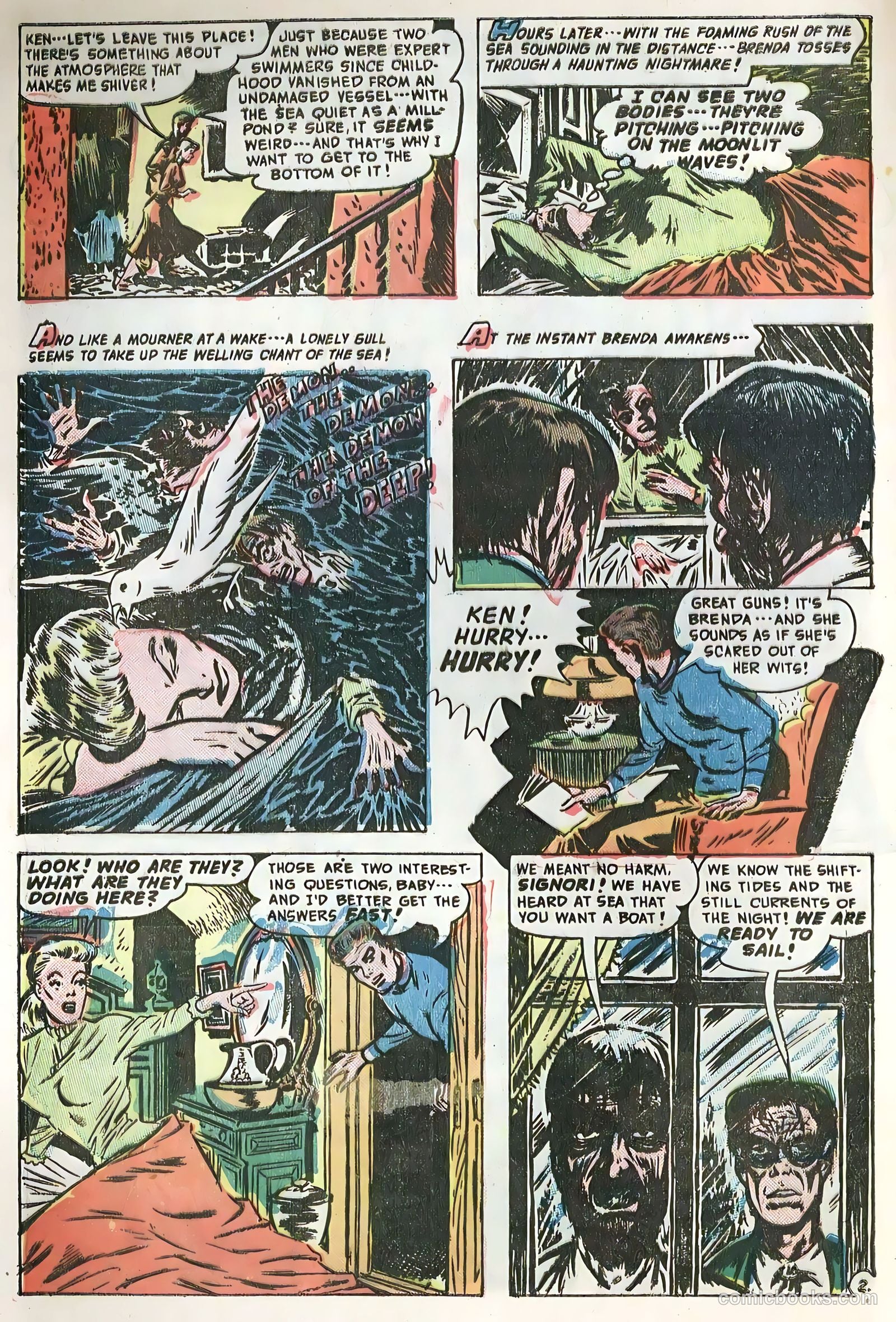Adventures into the Unknown #30 (1952) — page 34 of 52