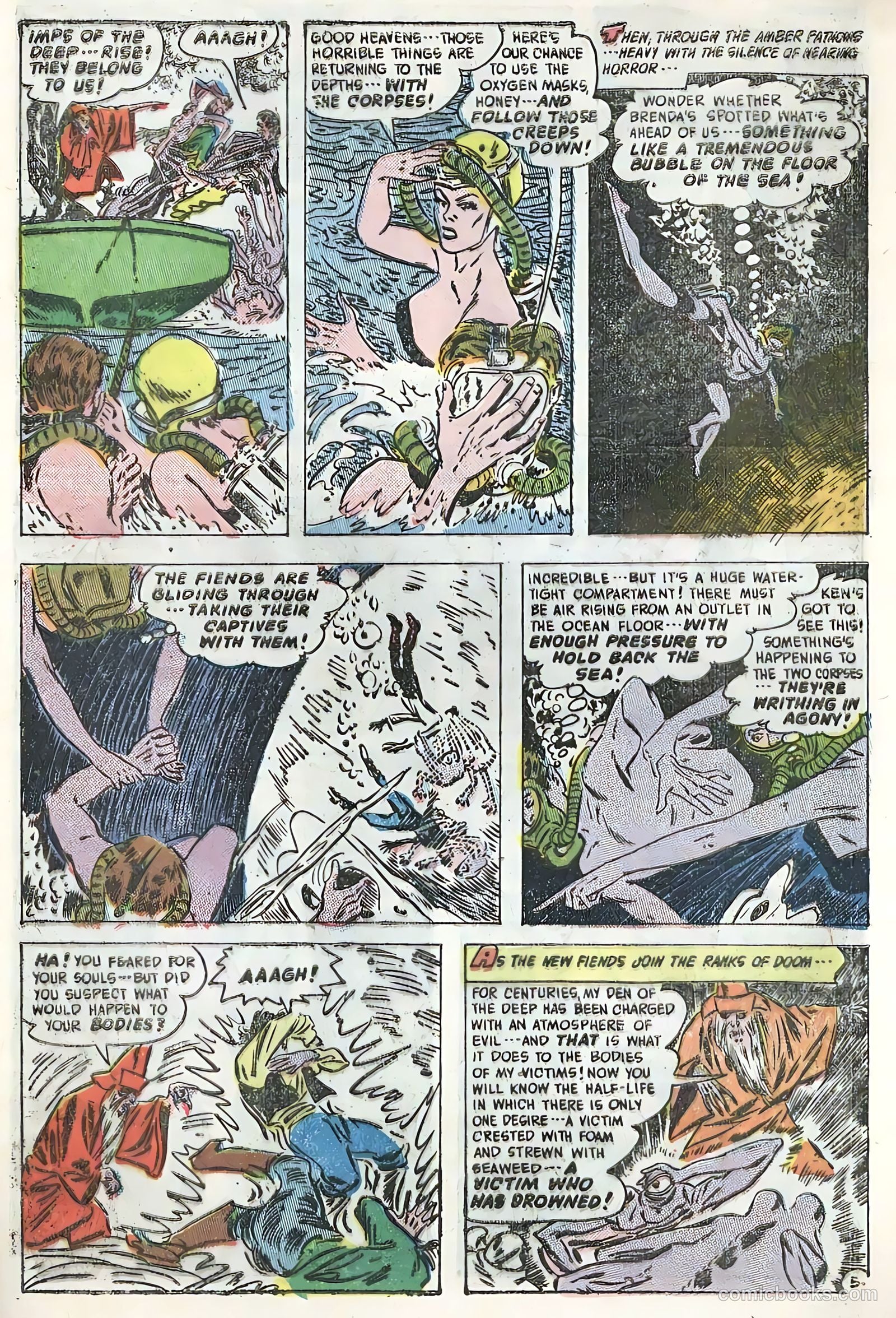 Adventures into the Unknown #30 (1952) — page 37 of 52