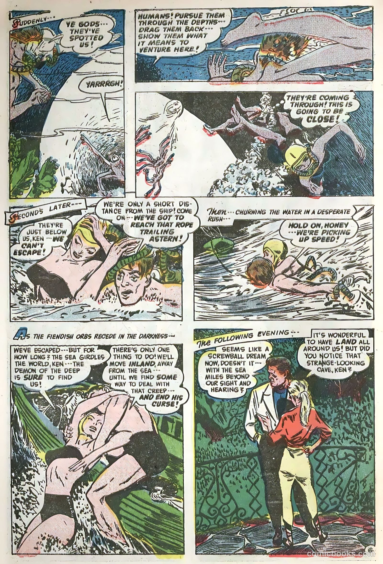Adventures into the Unknown #30 (1952) — page 38 of 52