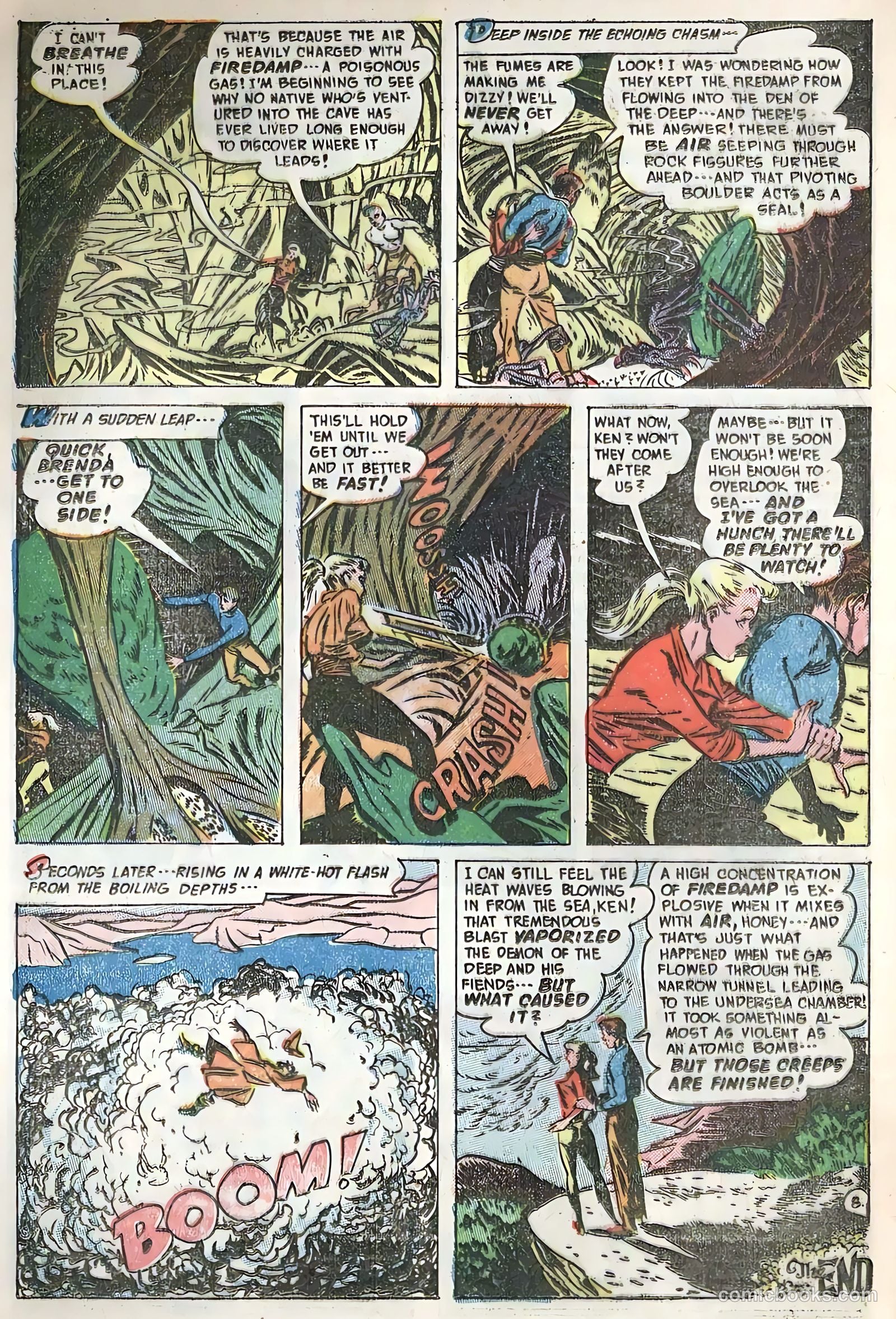 Adventures into the Unknown #30 (1952) — page 40 of 52
