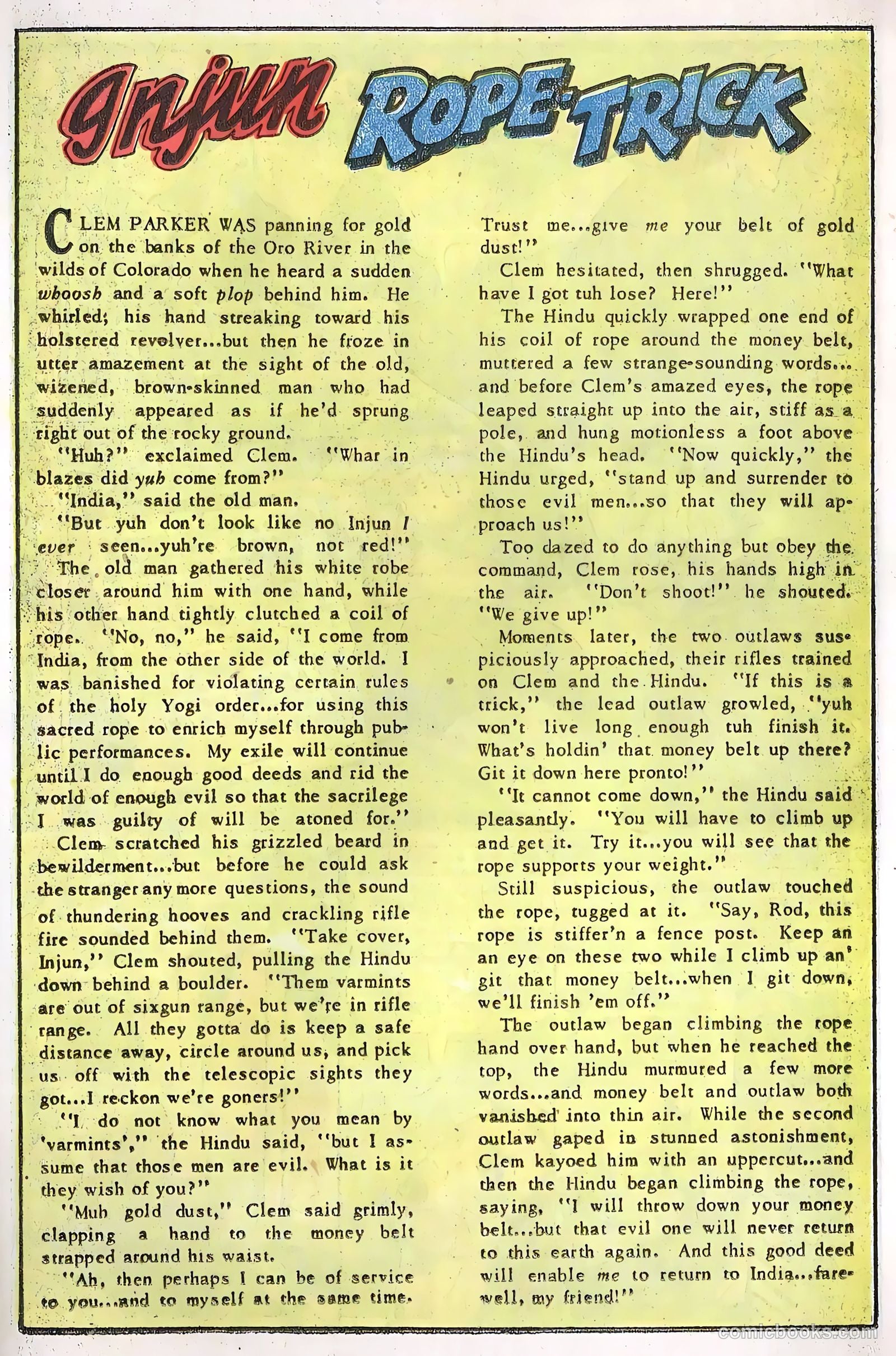 Adventures into the Unknown #30 (1952) — page 41 of 52