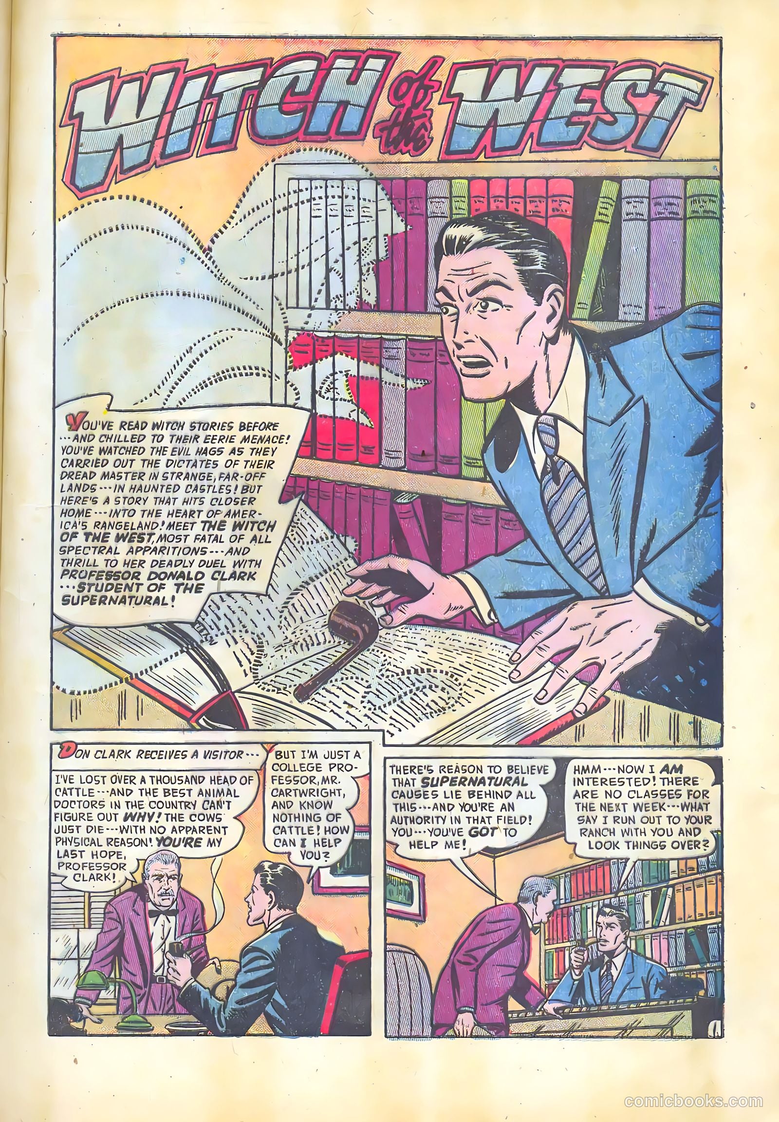Adventures into the Unknown #31 (1952) — page 23 of 52