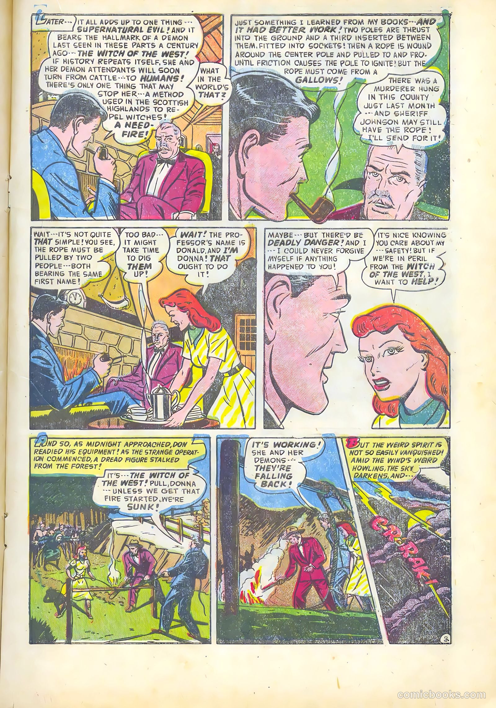 Adventures into the Unknown #31 (1952) — page 25 of 52