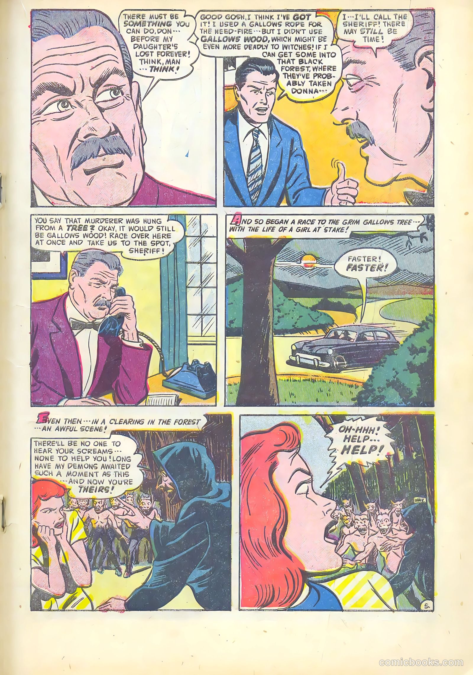 Adventures into the Unknown #31 (1952) — page 27 of 52