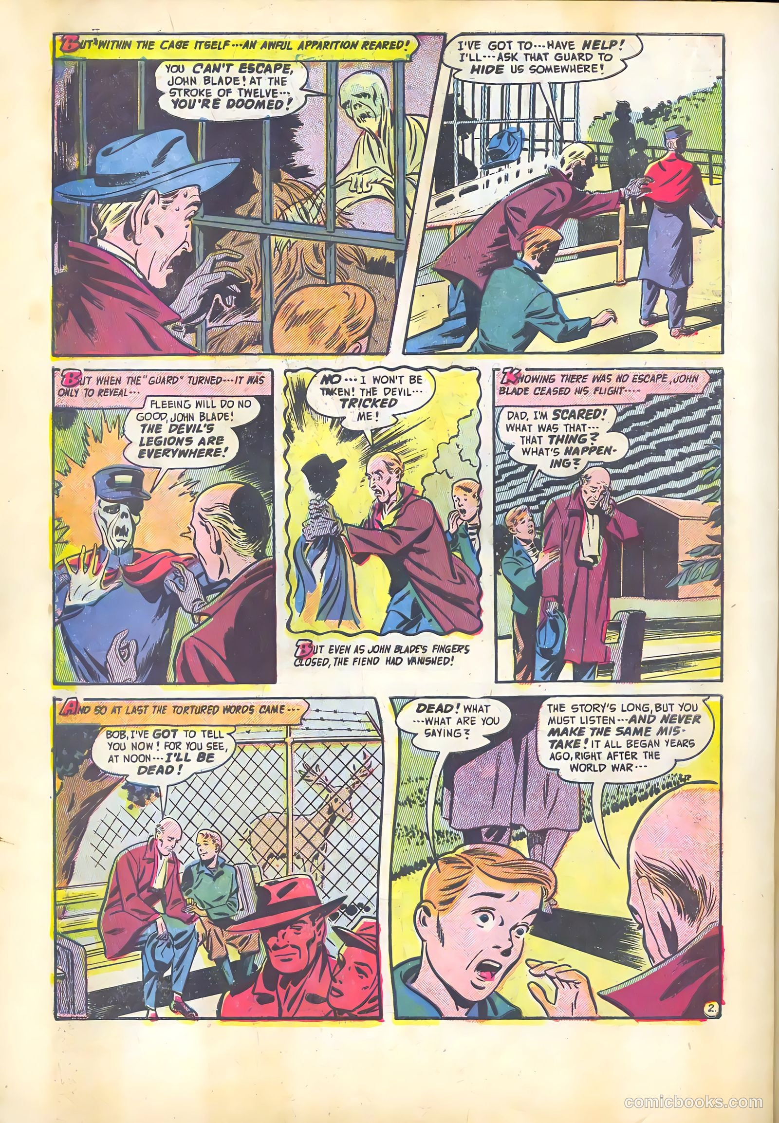Adventures into the Unknown #31 (1952) — page 32 of 52