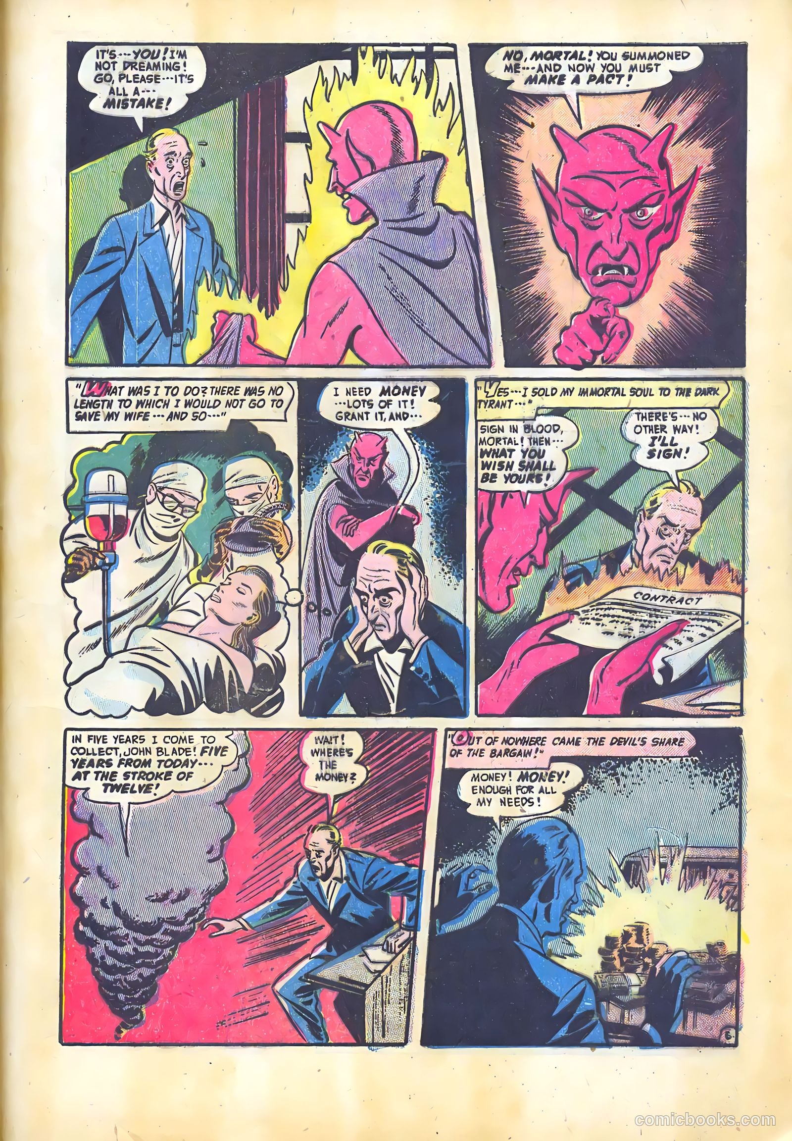 Adventures into the Unknown #31 (1952) — page 35 of 52