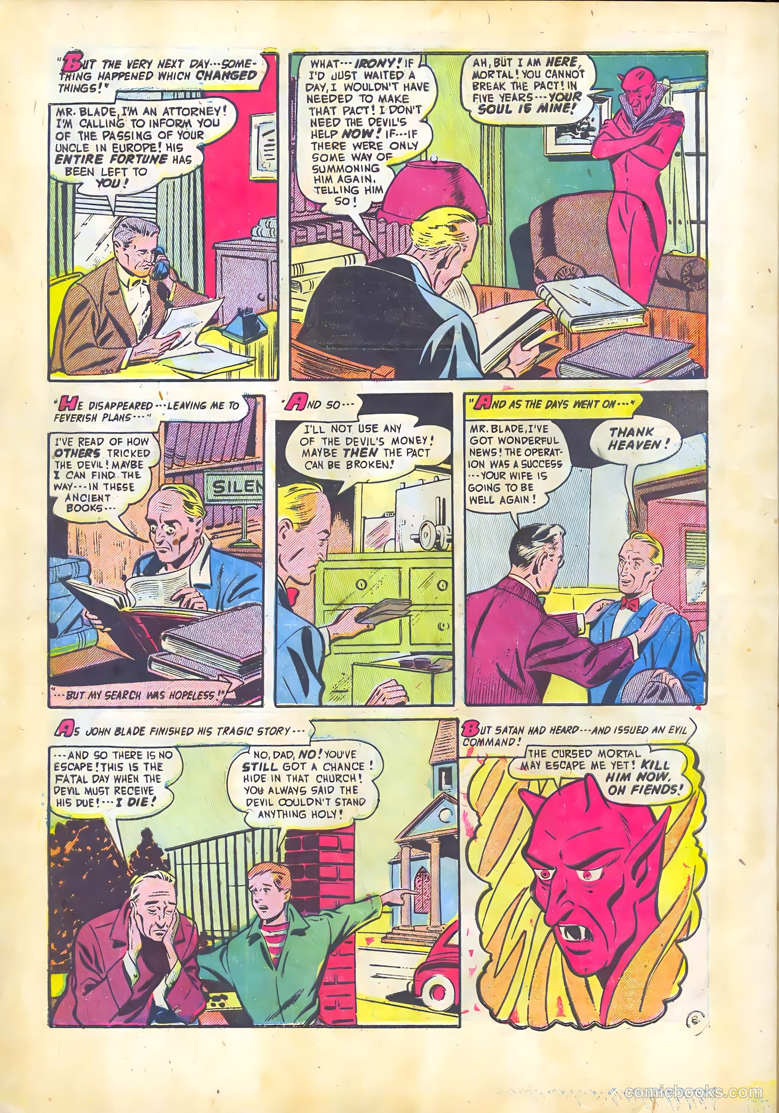 Adventures into the Unknown #31 (1952) — page 36 of 52