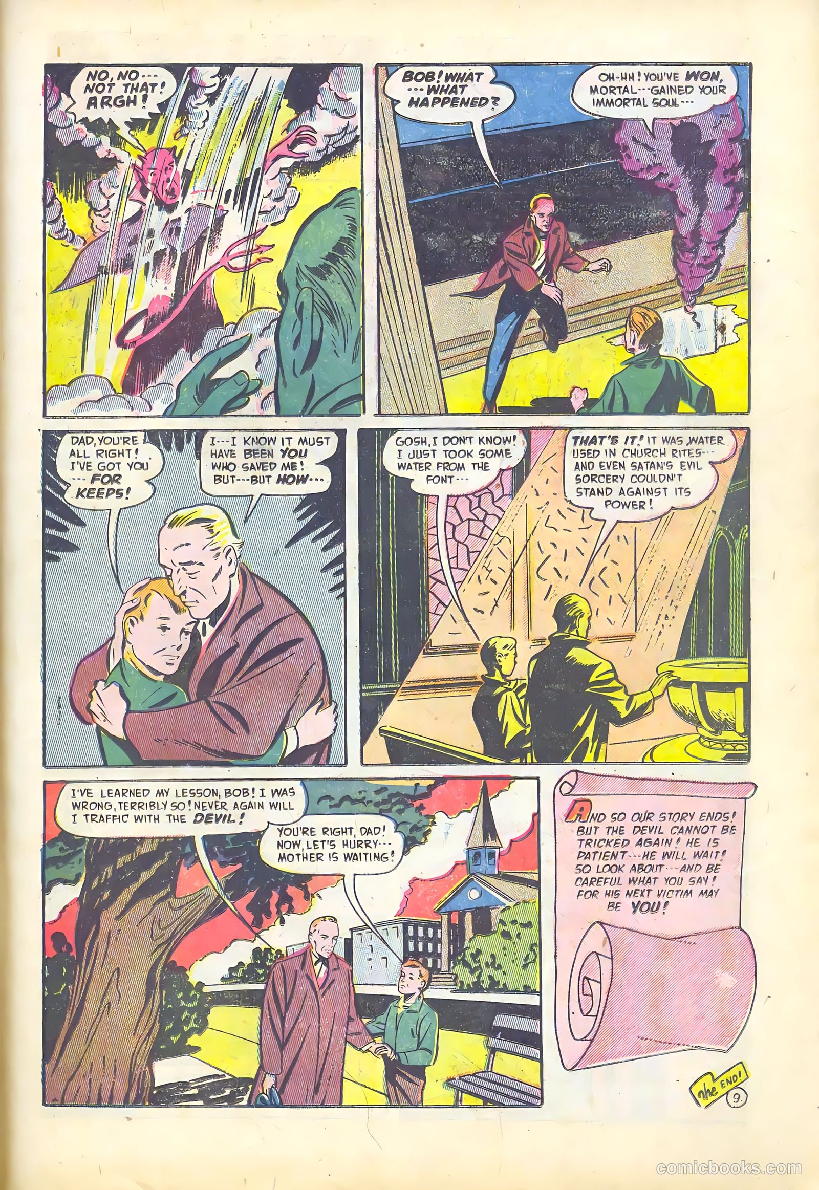 Adventures into the Unknown #31 (1952) — page 39 of 52