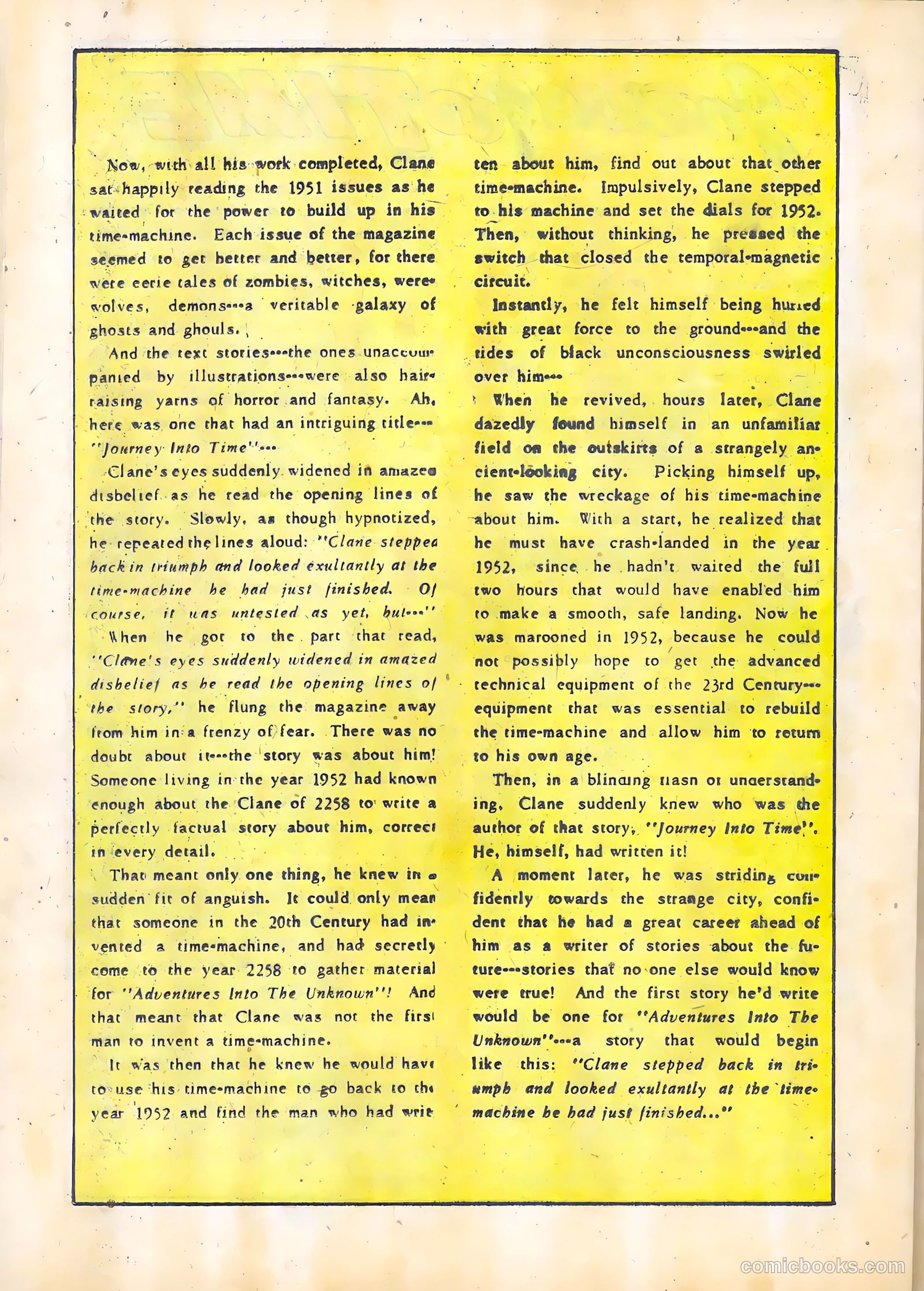 Adventures into the Unknown #31 (1952) — page 42 of 52