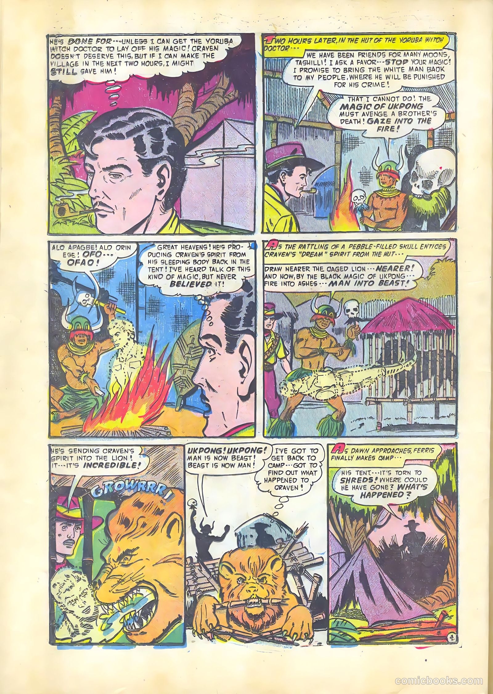 Adventures into the Unknown #31 (1952) — page 46 of 52