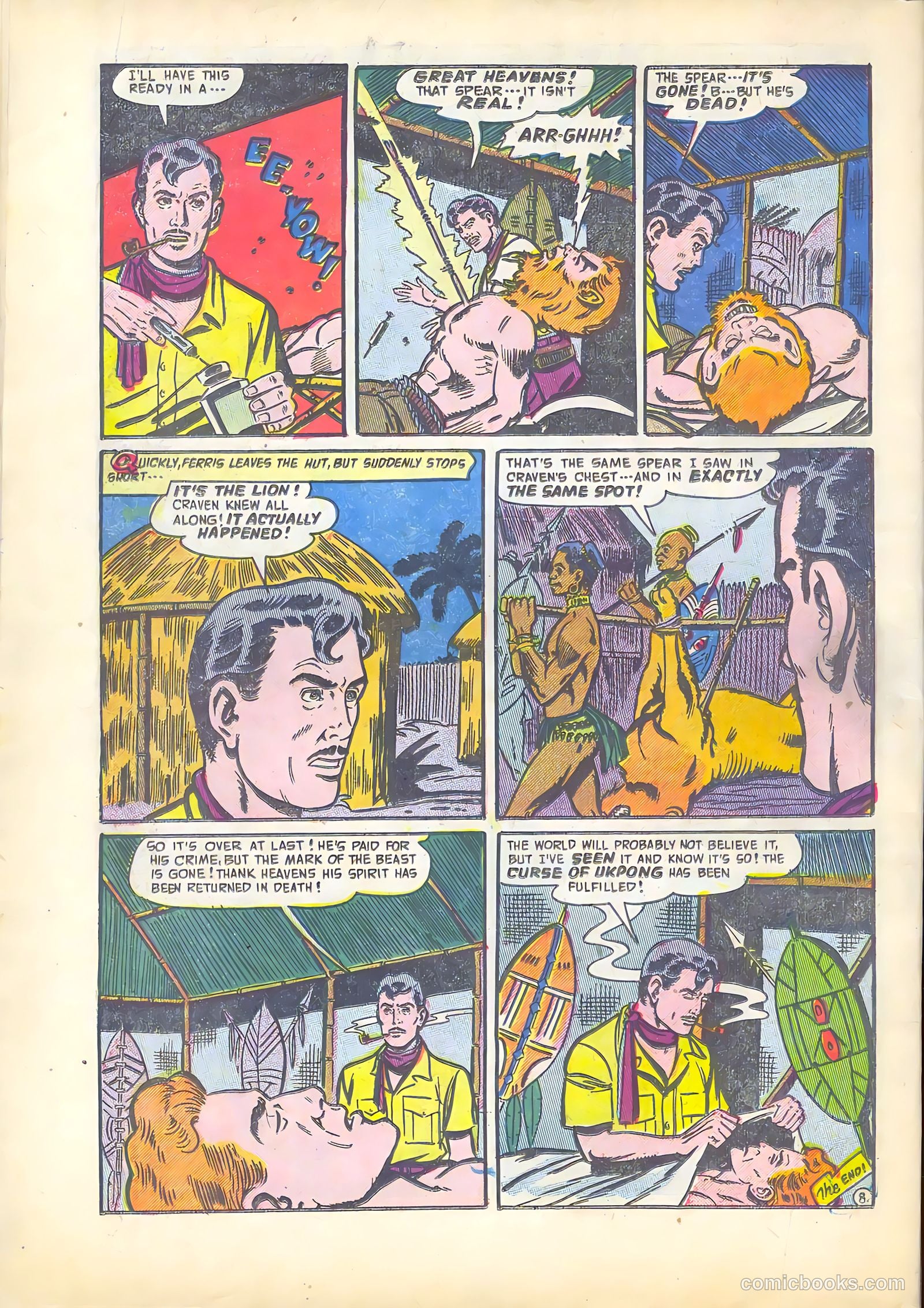 Adventures into the Unknown #31 (1952) — page 50 of 52