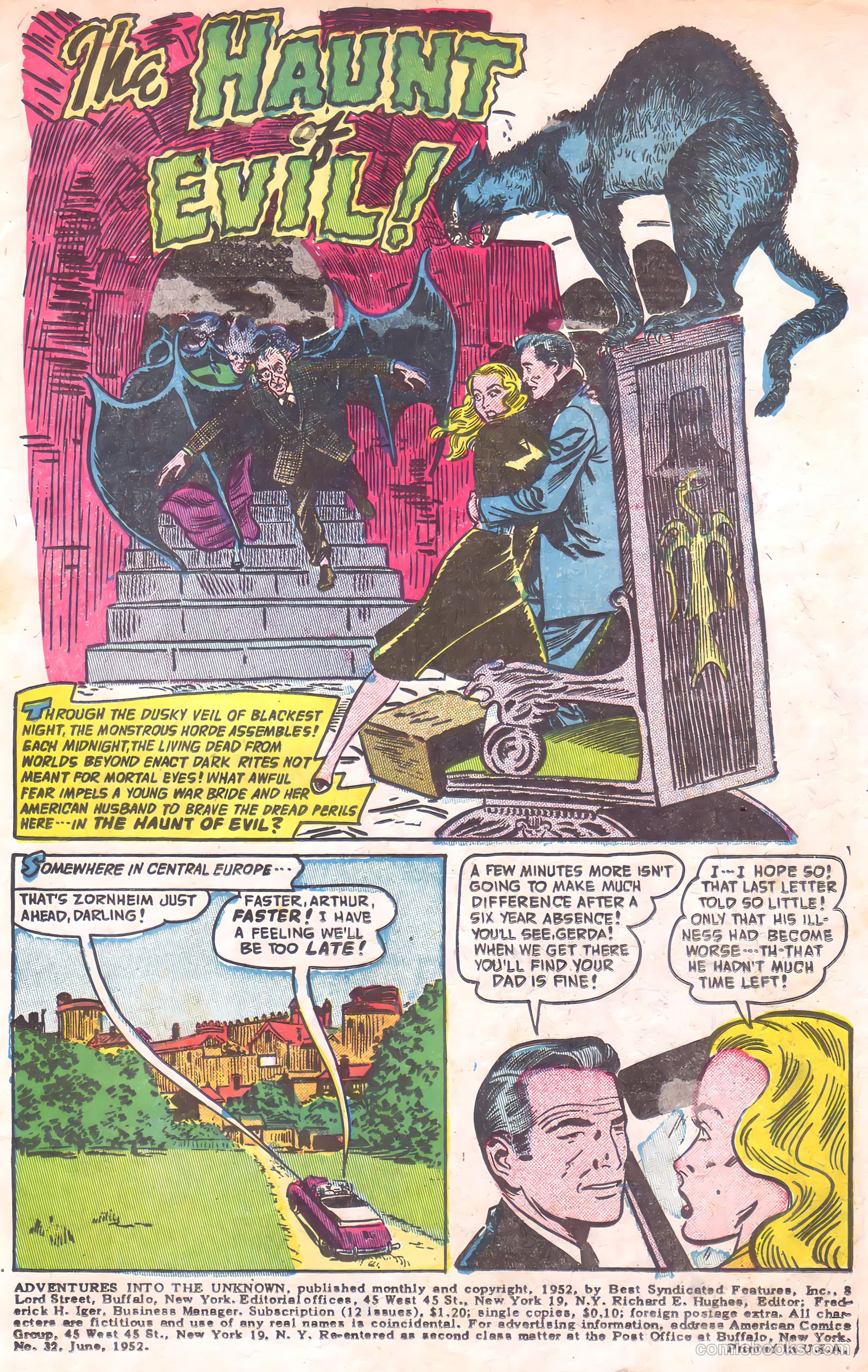 Adventures into the Unknown #32 (1952) — page 3 of 52